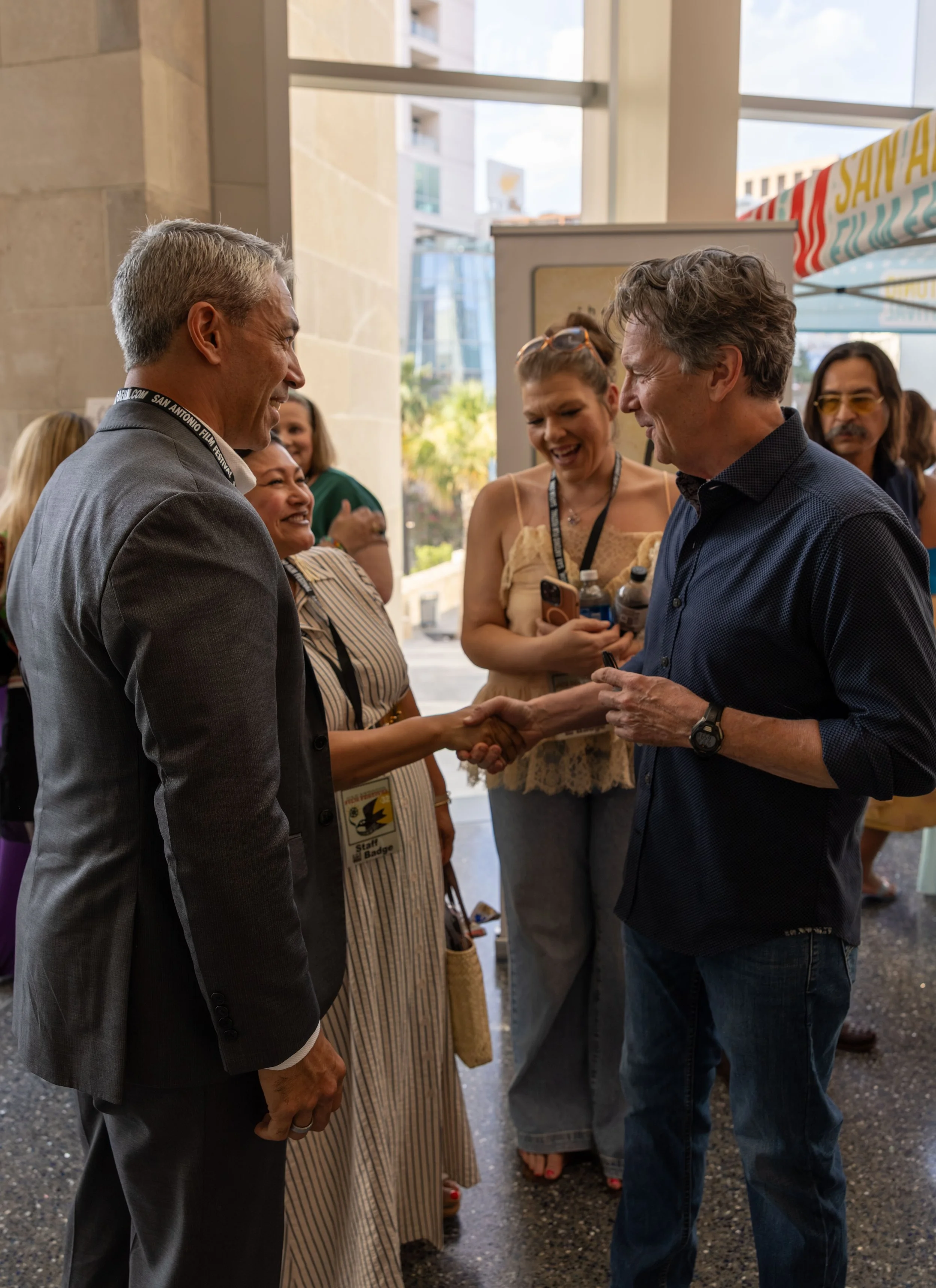 ANDREW MCCARTHY MEETS RON NIRENBERG AND ERIKA PROSPER.jpg