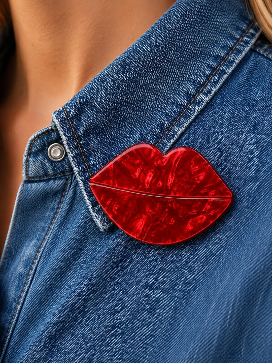 Acrylic Brooch