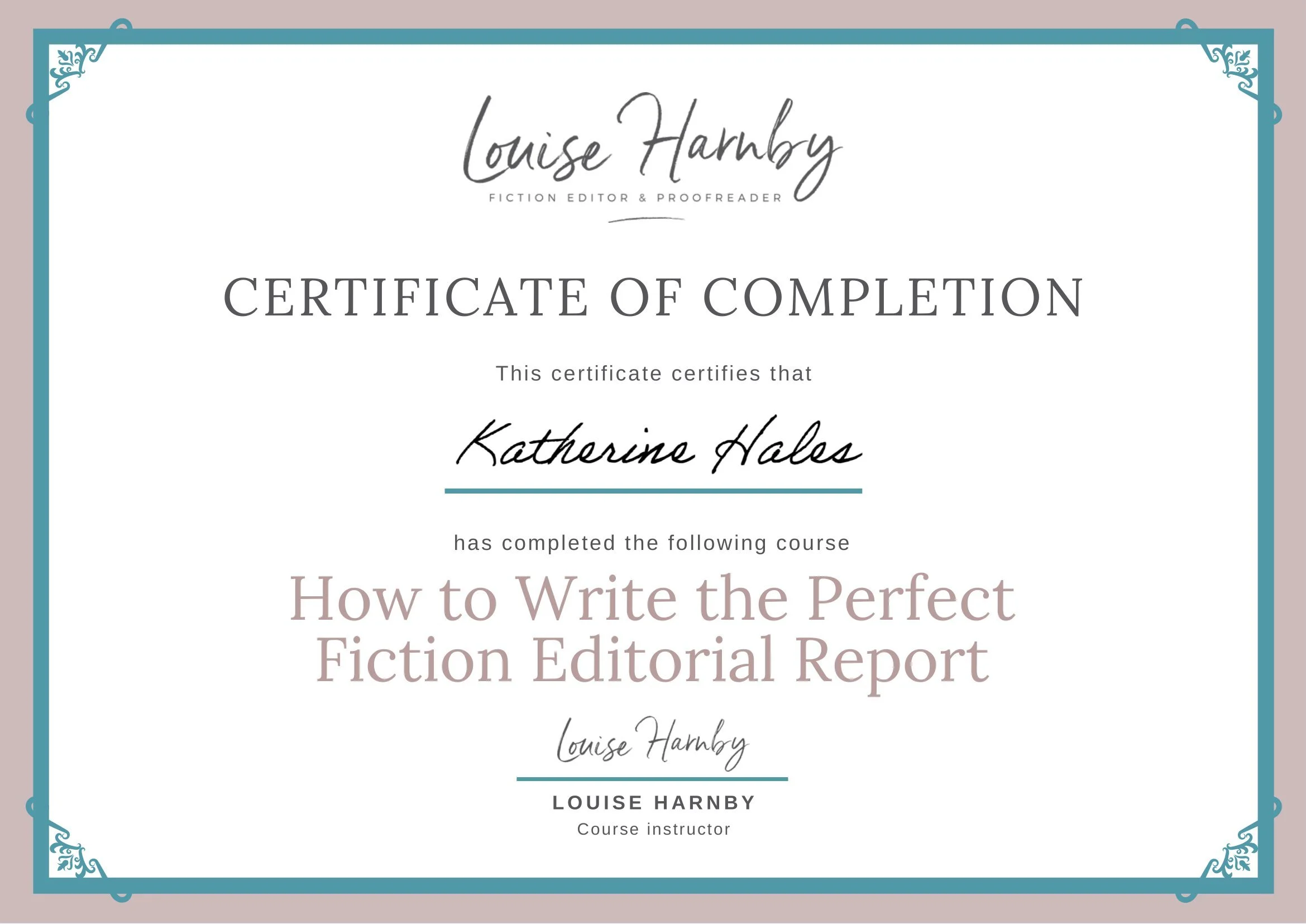 About Katherine Hales Editorial About Katherine Hales Editorial