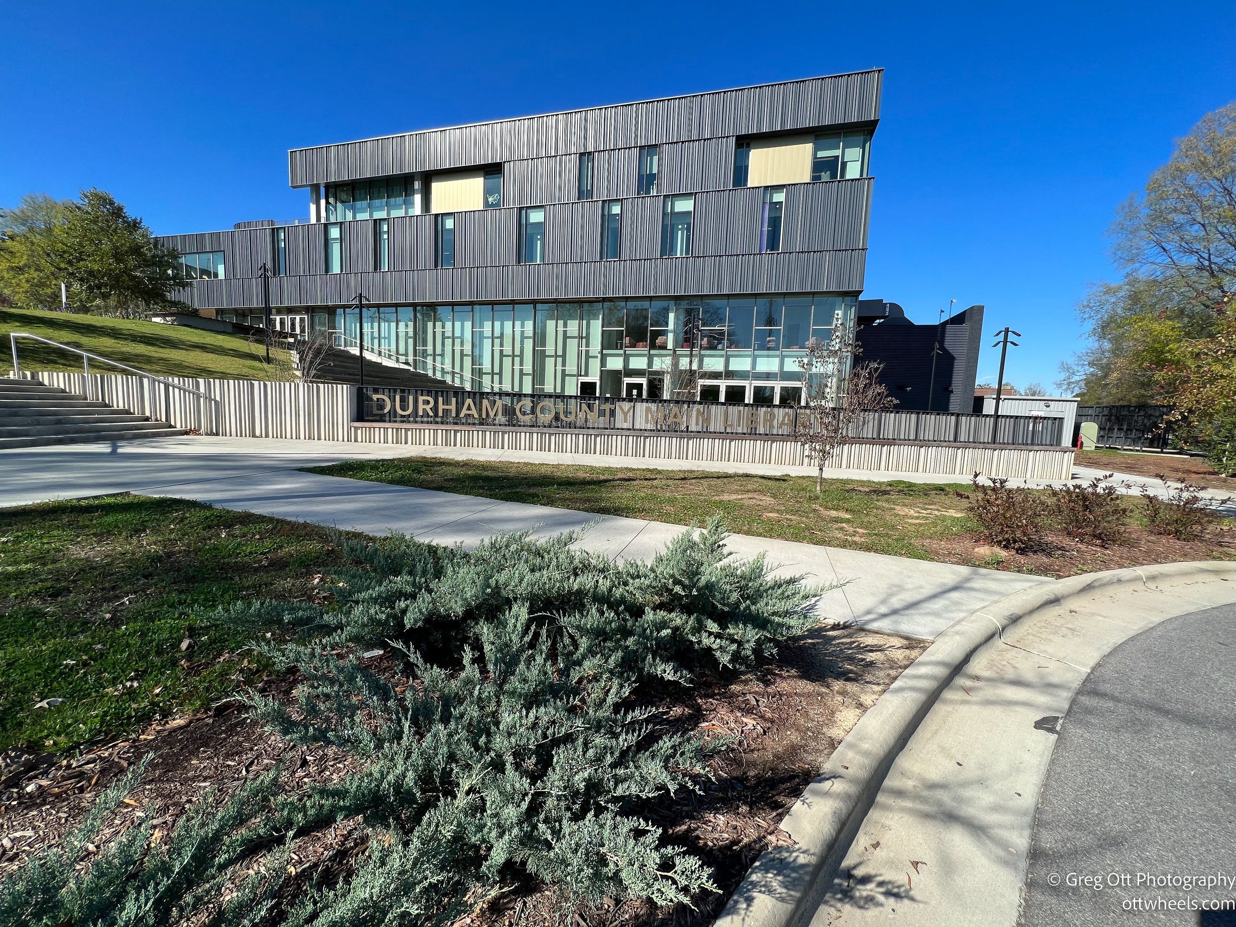 Visit to Durham County Main Library