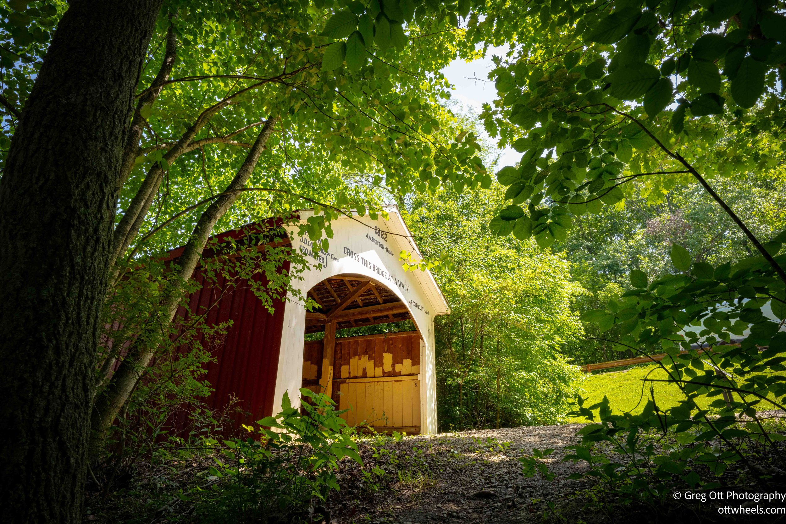 Turkey Run, Hiking, and Covered Bridges