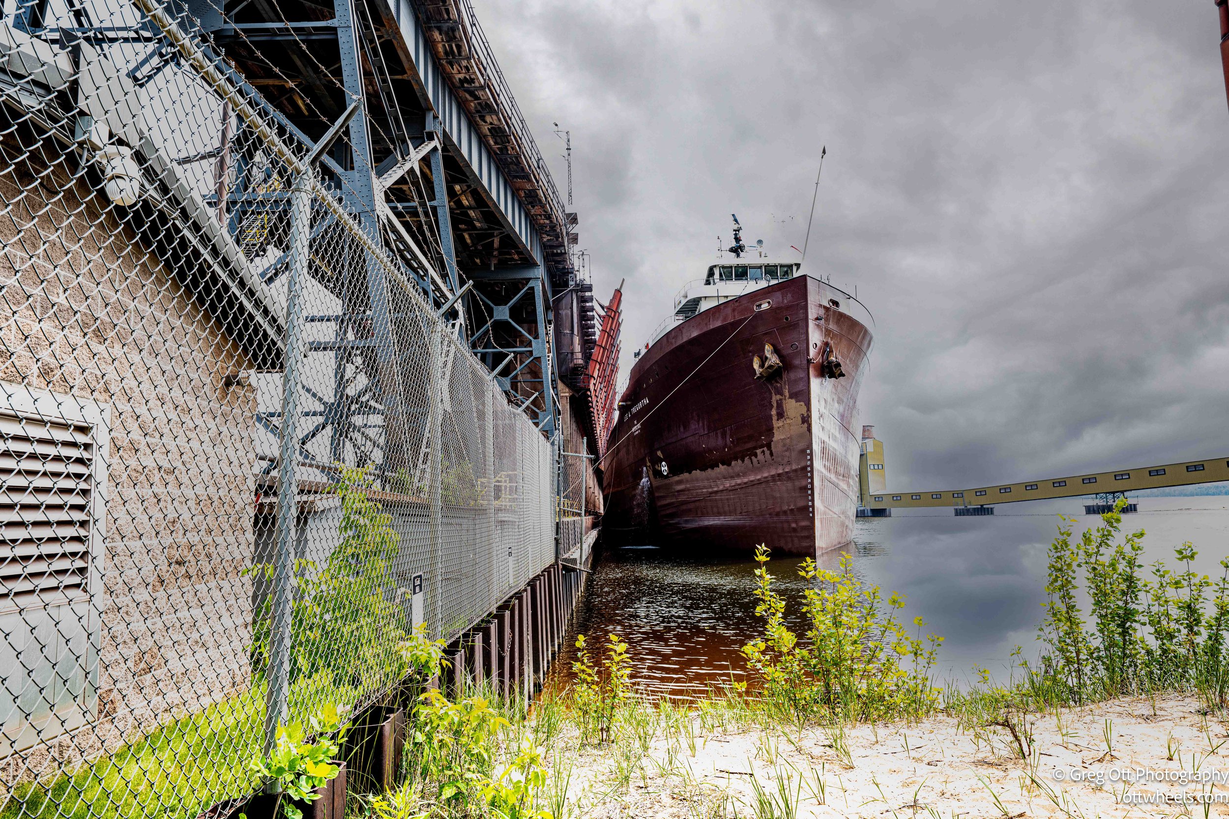 Marquette: Ore Docks and NMU.