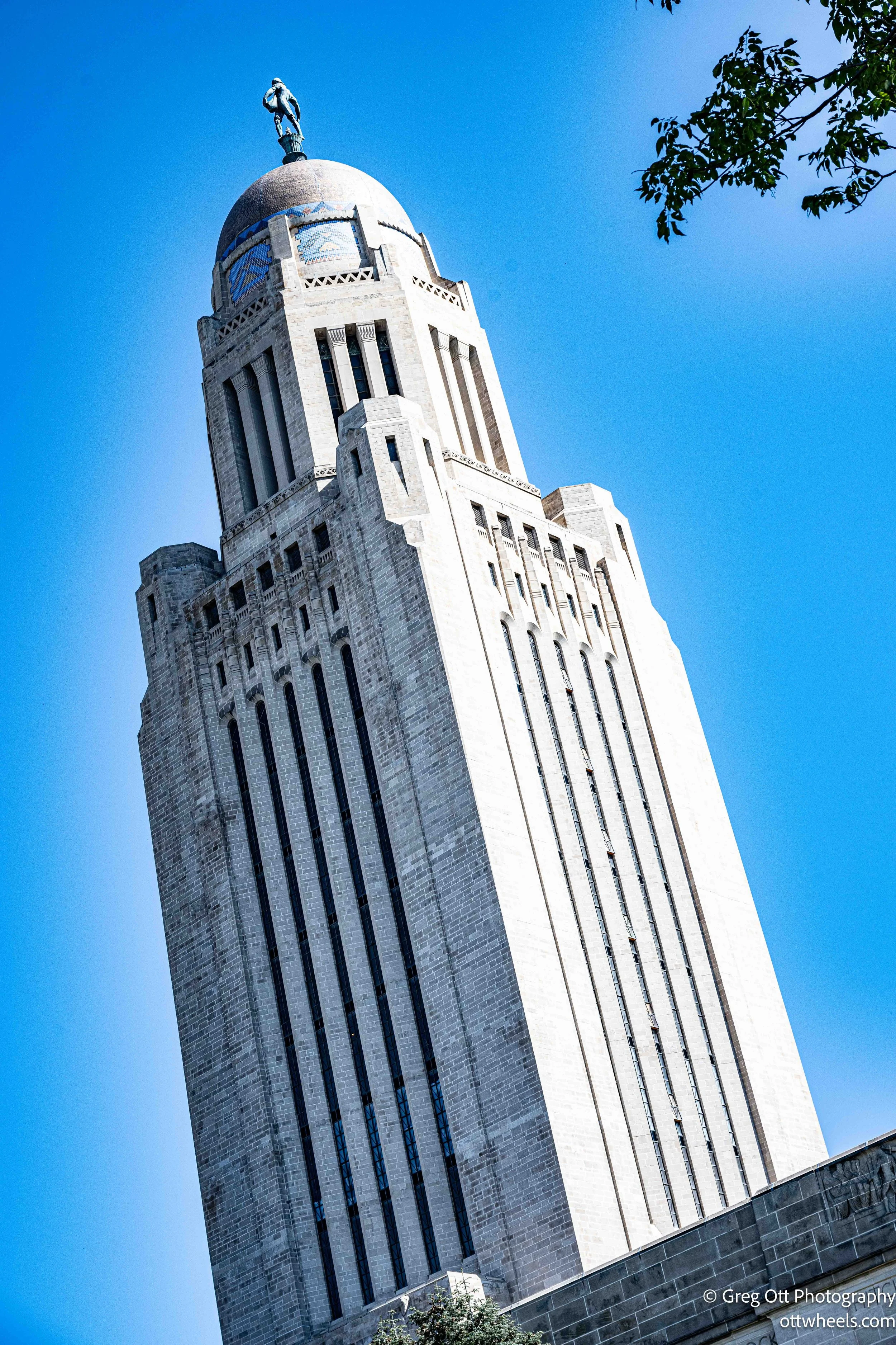 Nebraska State Capitol & Sunken Gardens