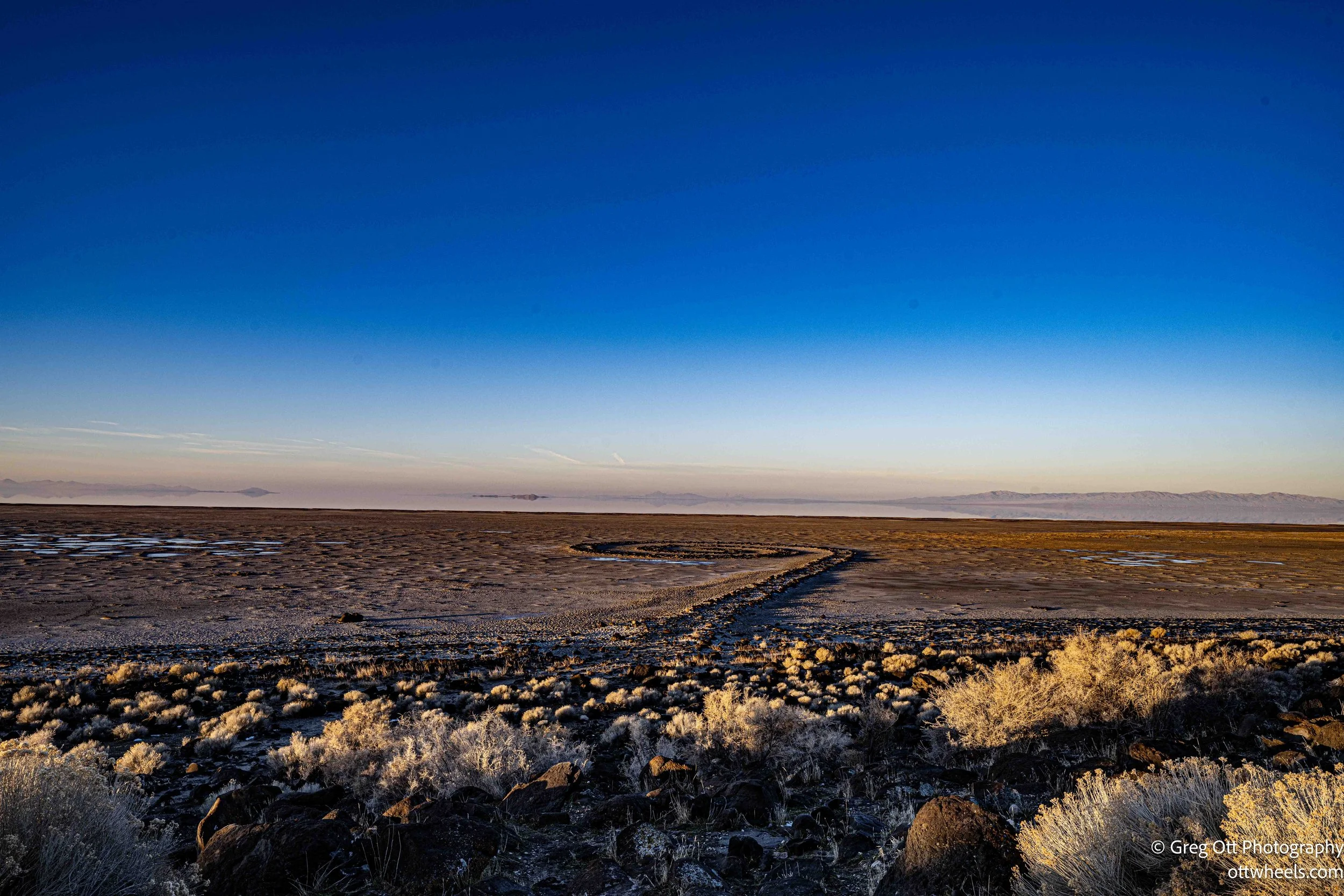 Spiral Jetty, Rails, and a Night in Ogden