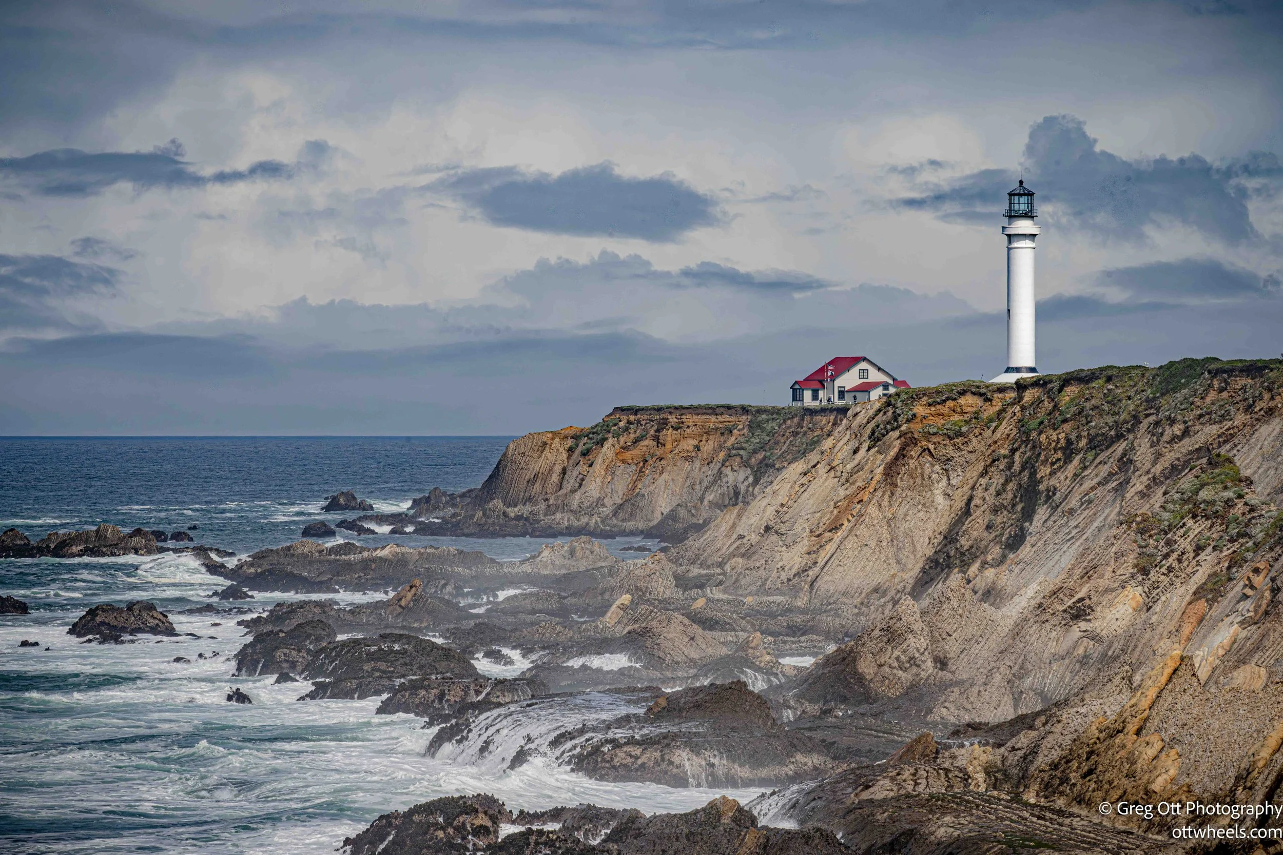 Point Arena Lighthouse and Redwoods