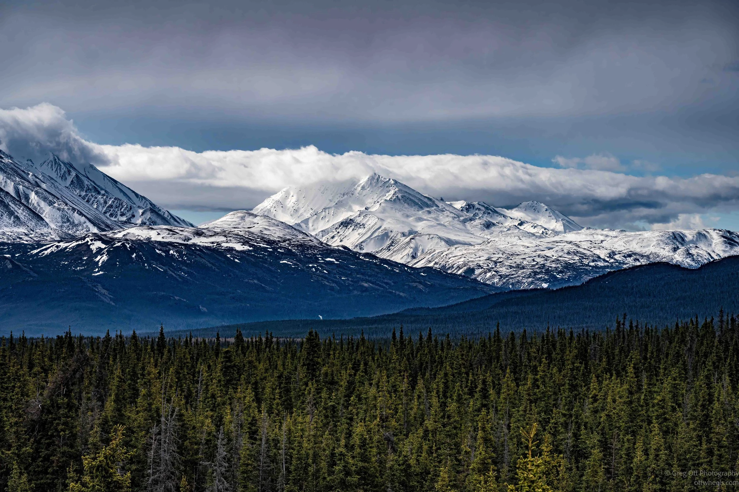 Toward Haines Through Clouds