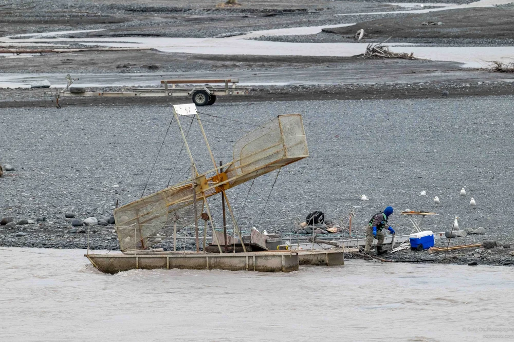 alaska fish net machine Kuskulana Bridge, Chitina, and Copper River Salmon Fishing — Ott Wheels
