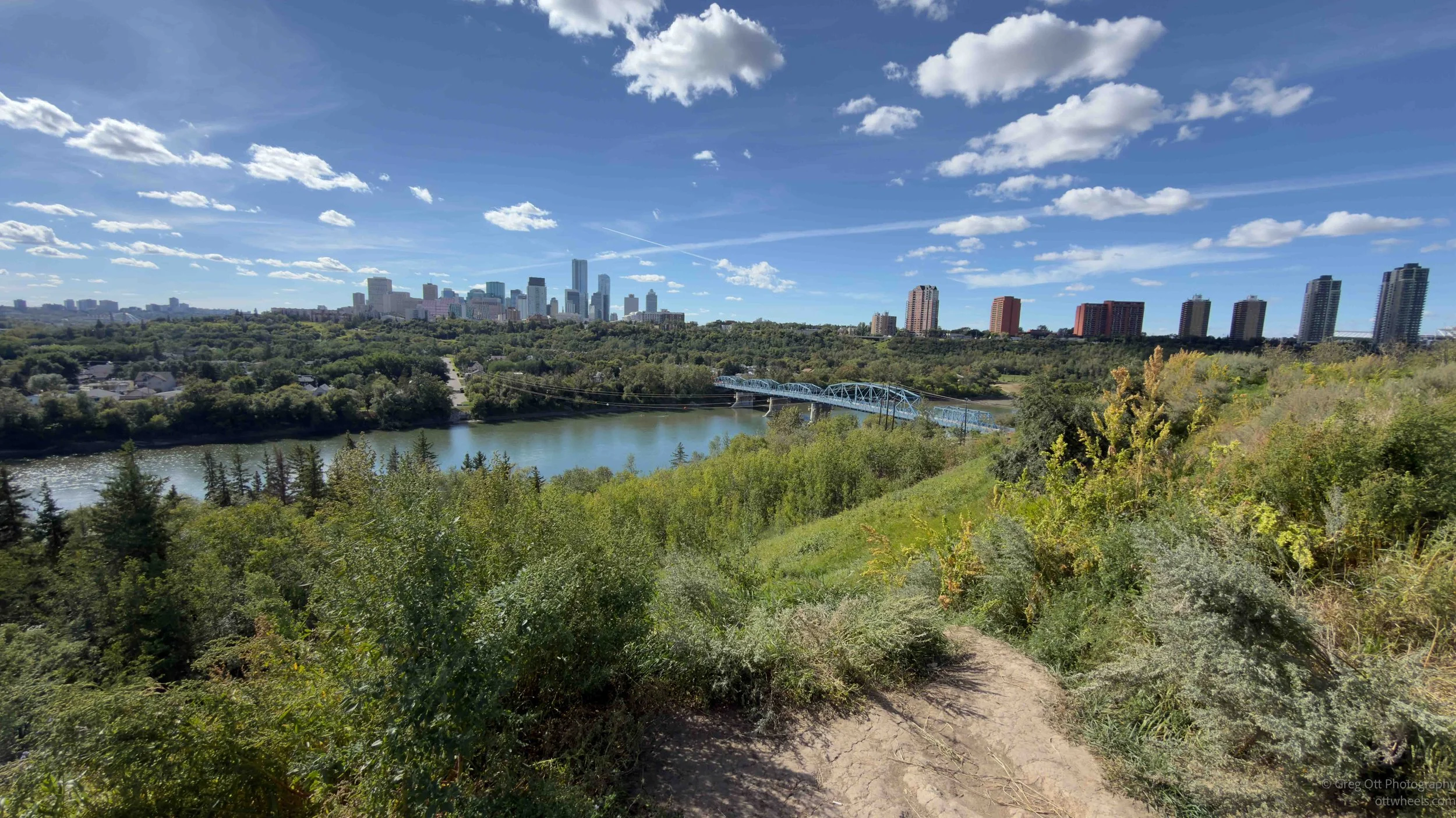 Biking Edmonton’s River Valley