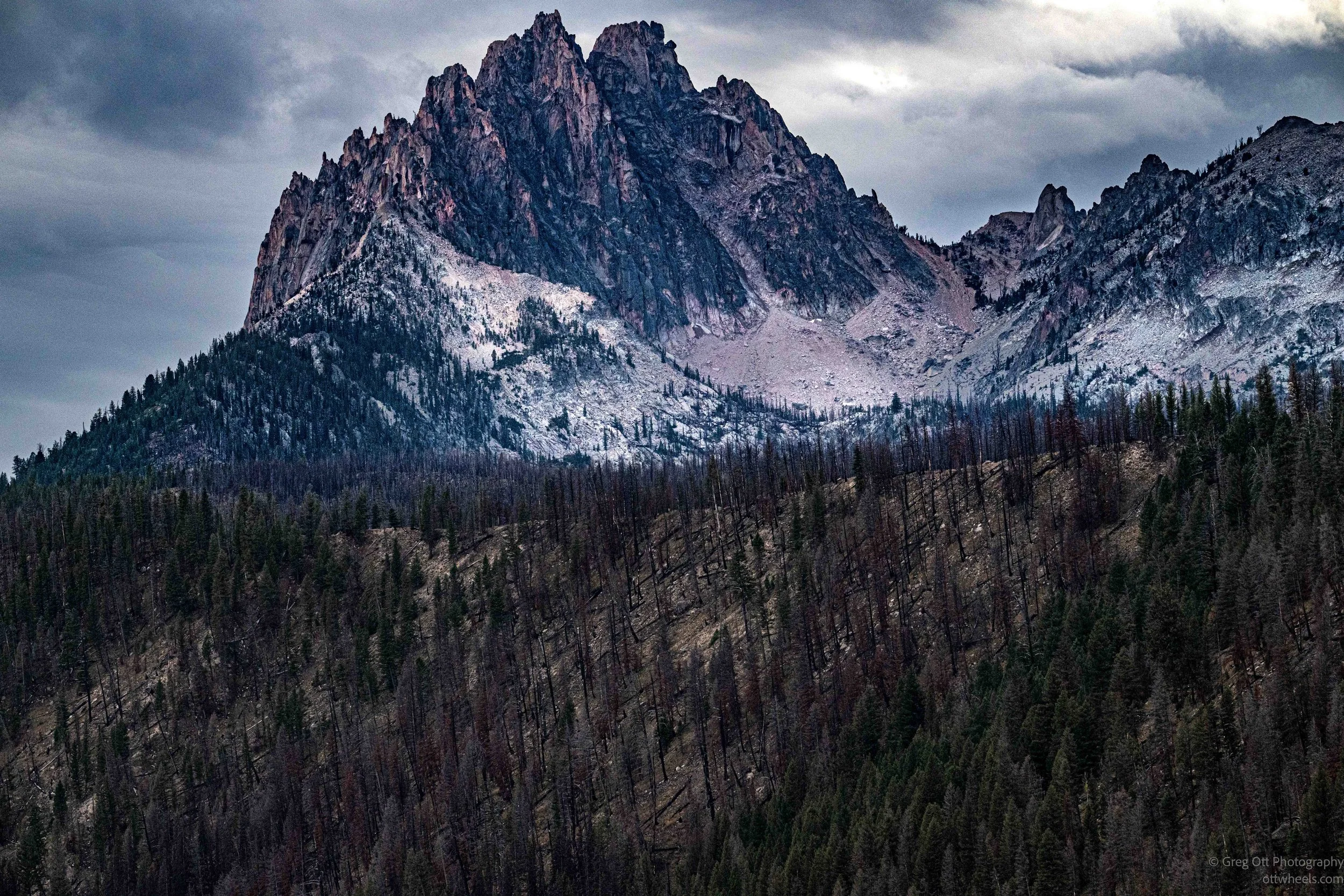 Fall in Idaho’s Sawtooth Mountains