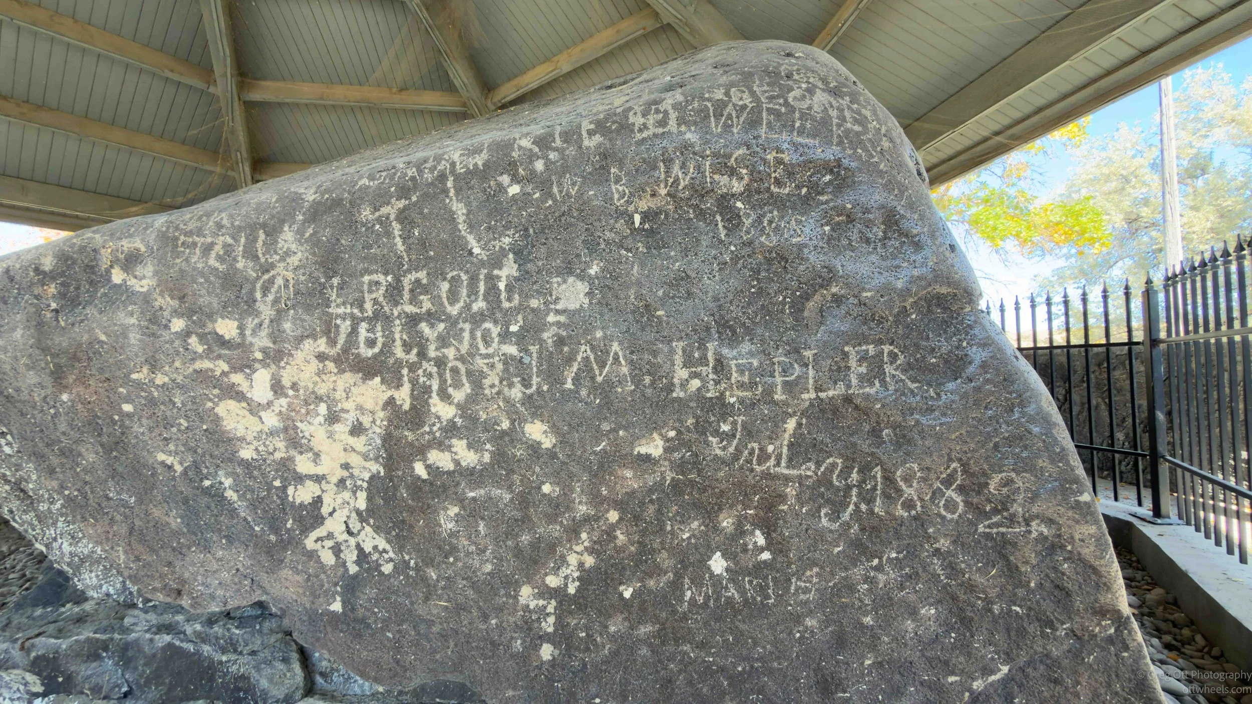 Massacre Rocks, Register Rock &amp; Pocatello, Idaho
