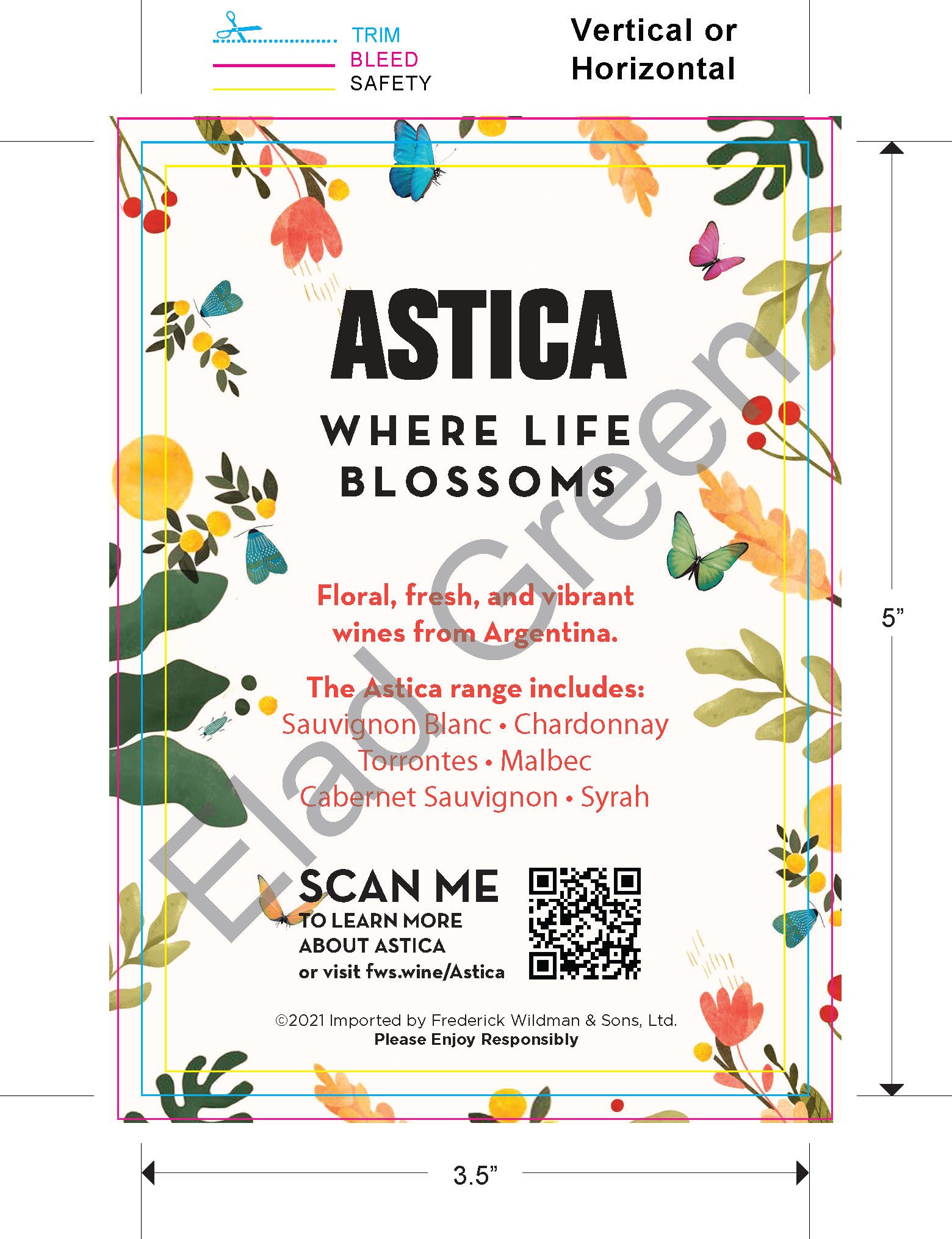Astica "Where Life Blossoms" 2019 redesign - retail shelftalker