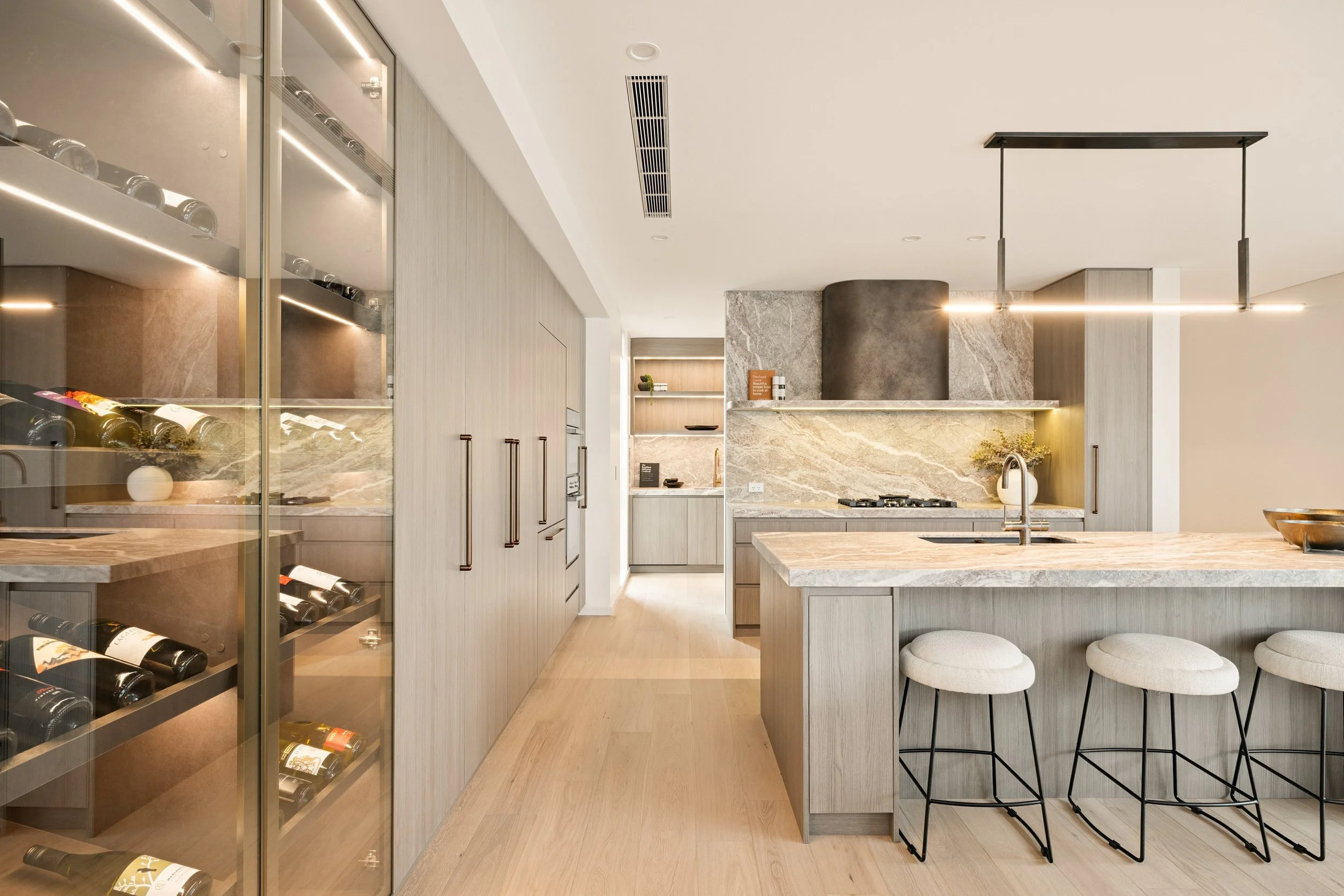 Fade Aesthetic real estate photography kitchen for Belle Property