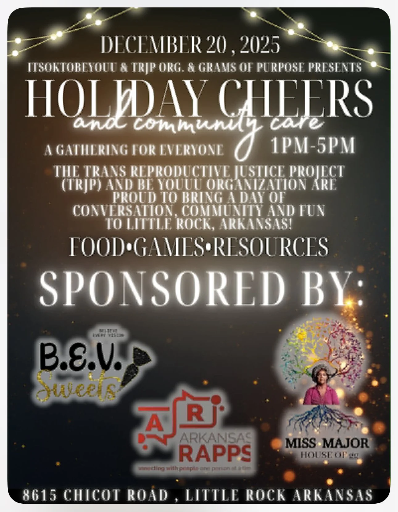 Holiday Cheers and community care