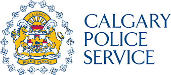 Calgary Police Service logo with coat of arms and text