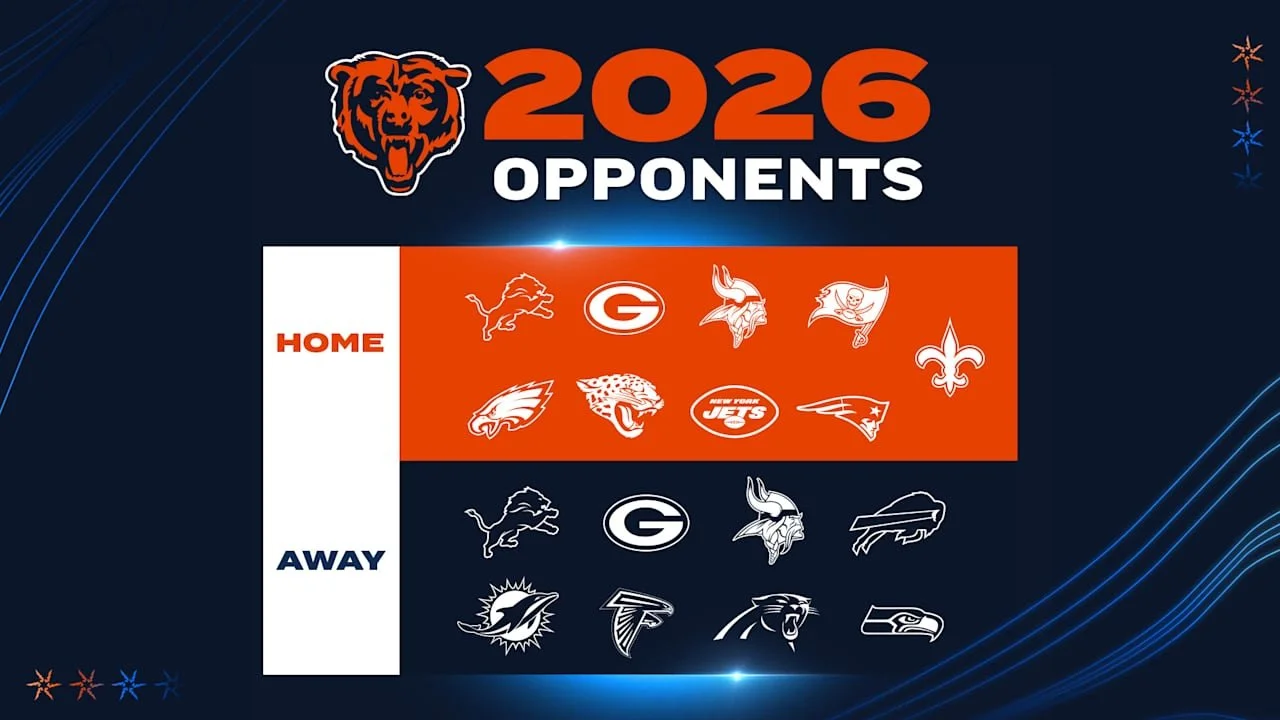 Chicago Bears 2026 Schedule Breakdown and Record Prediction: Can They Make Another Playoff Run?