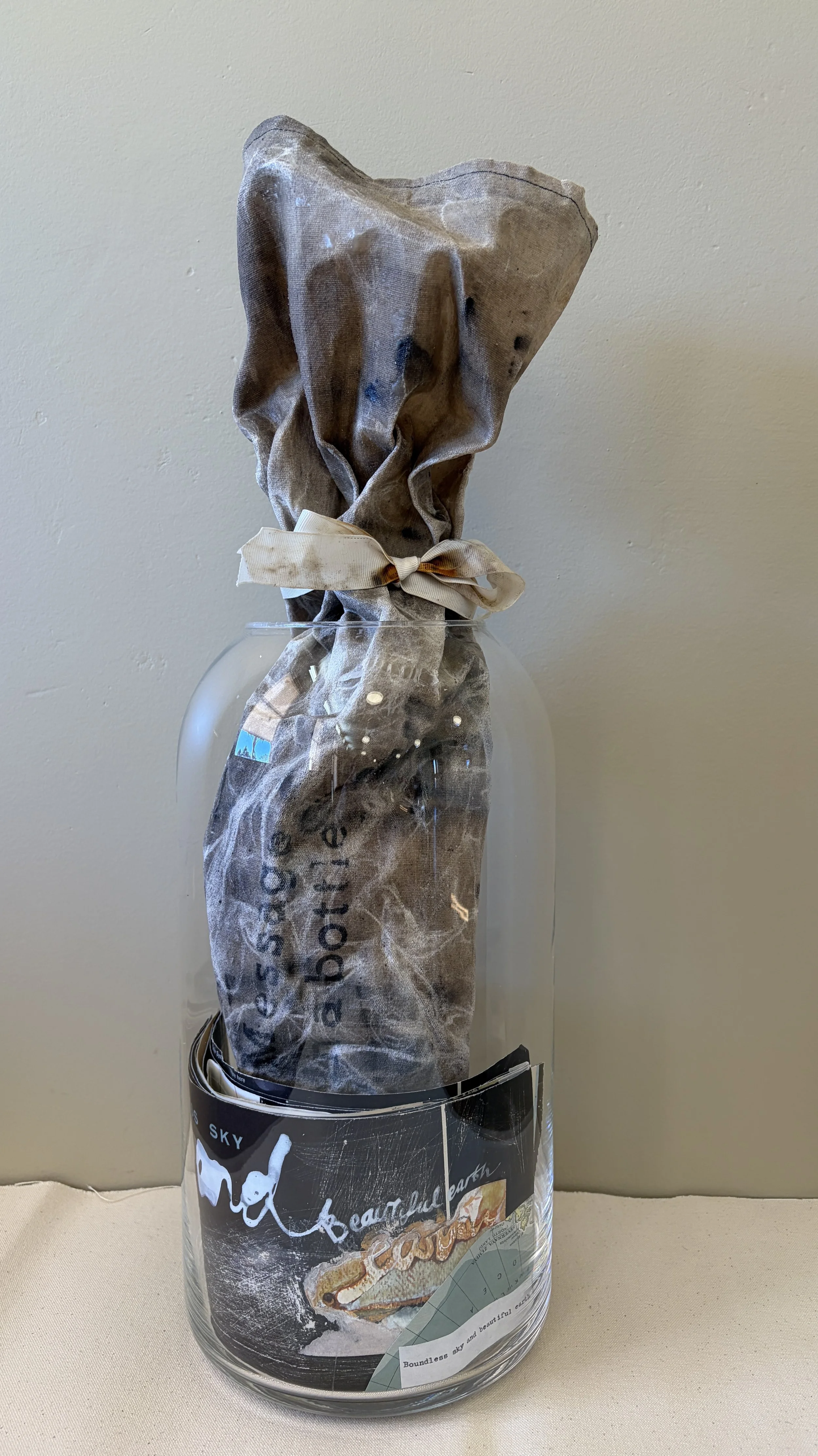 Message in a bottle: Boundless sky and beautiful Earth
No-one can have seen photos from the recent Artemis space mission without feeling a sense of awe and wonder. And from these moments of awe, when we're captivated by a bigger view, let's hope we s