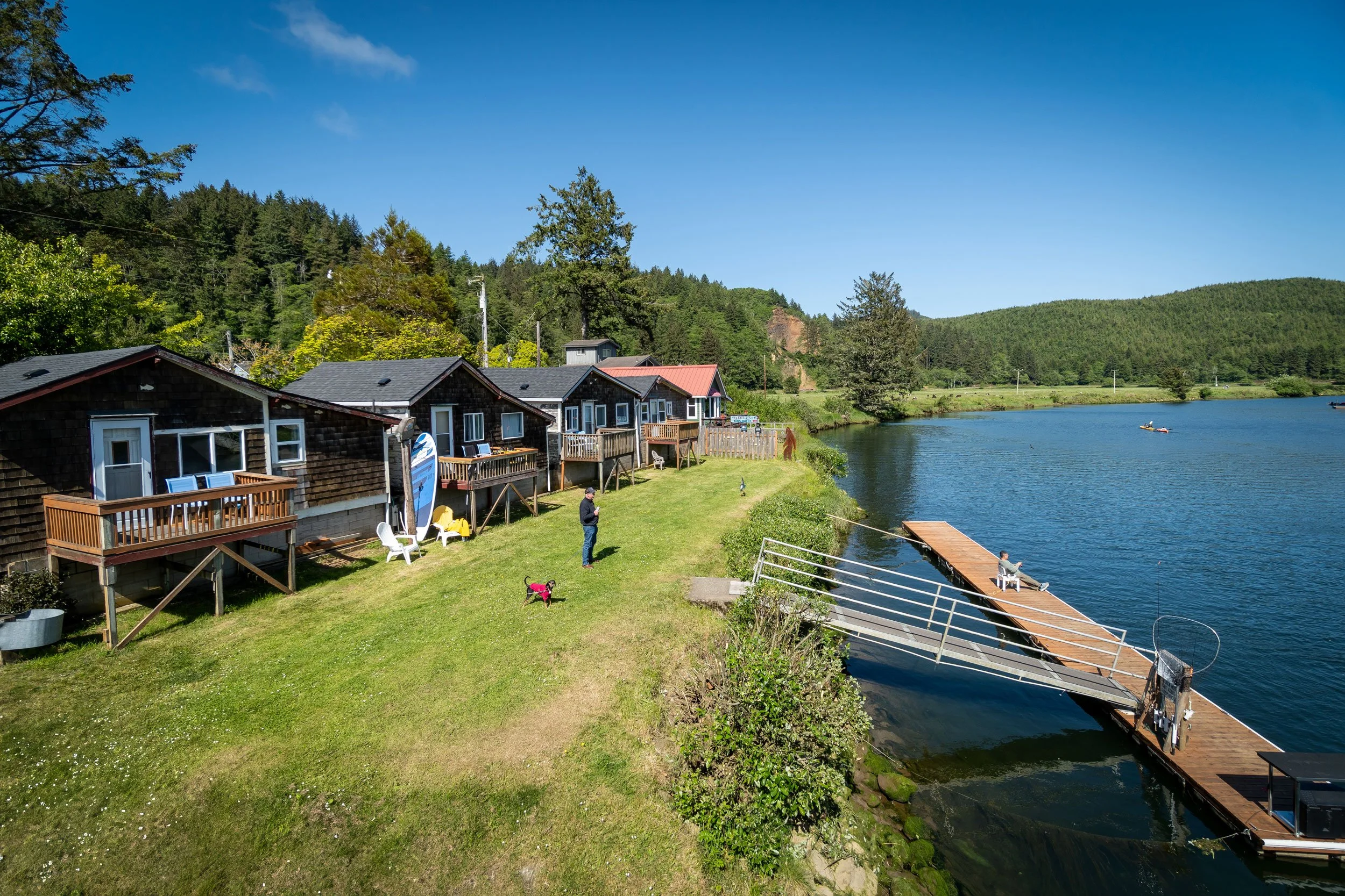 Raines Resort Cabins, RV & Campground in Pacific City / Woods