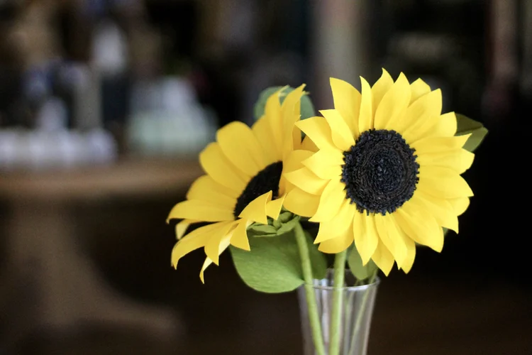 Paper Flowers at Fleur