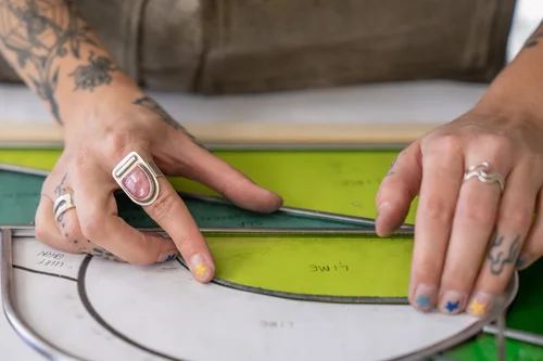 Cutting stained glass