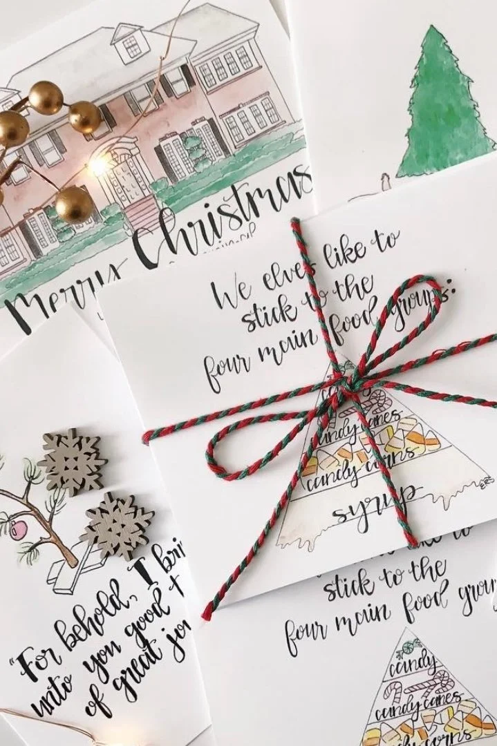 Watercolor Workshop // Holiday Cards