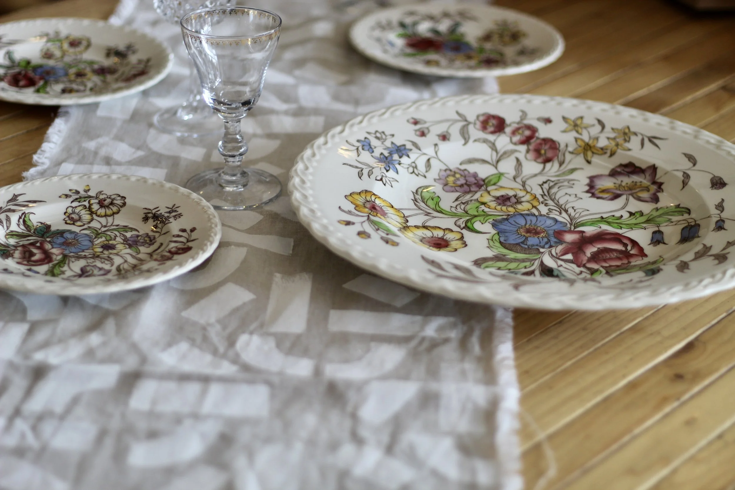 Block Printed Table Runners Workshop