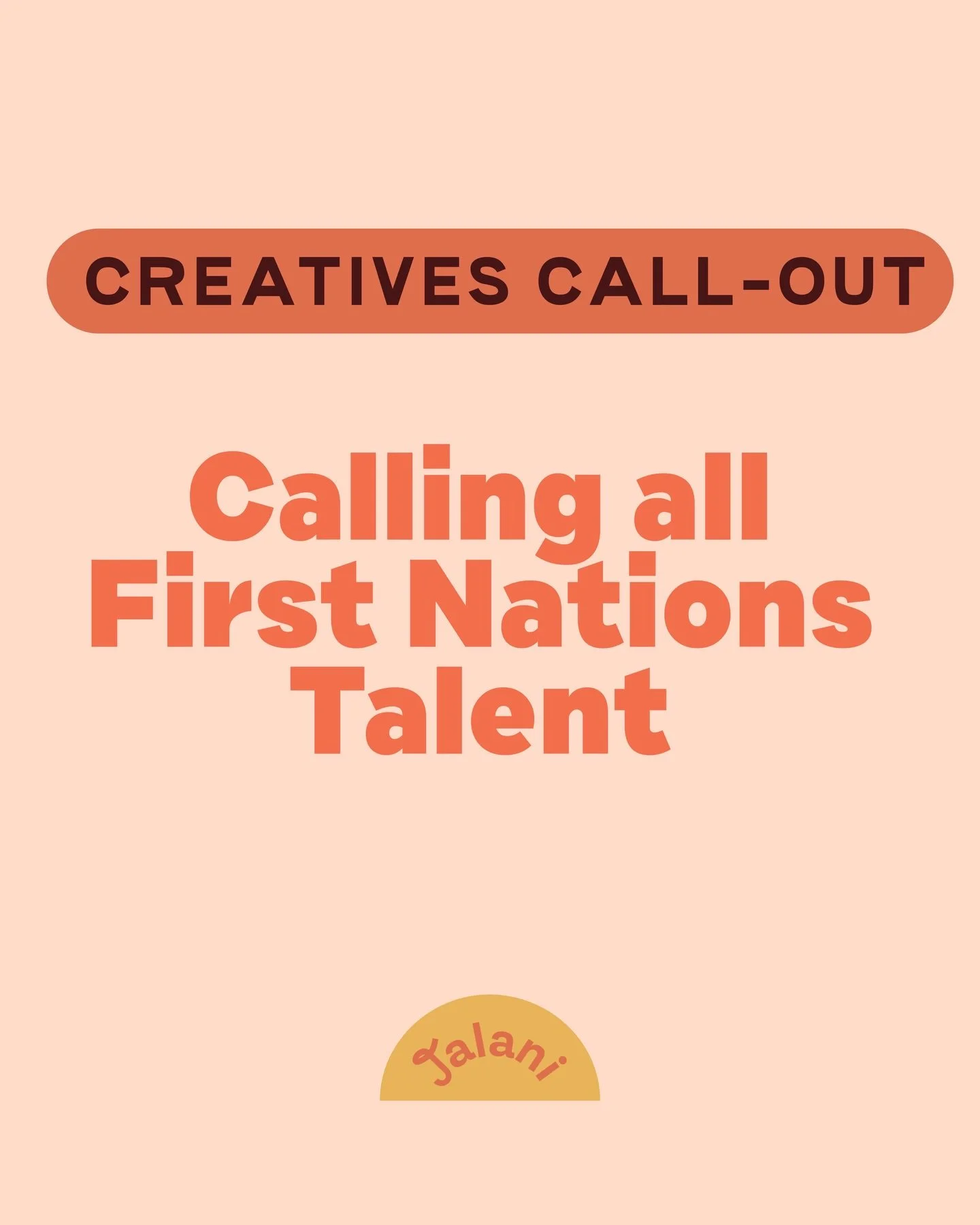 We&rsquo;re looking for First Nations creatives - photographers, videographers, models, actors, artists, or any kind of creative talent - from any location!

If you&rsquo;d like to be part of our community, email us at hello@jalanimedia.com with your