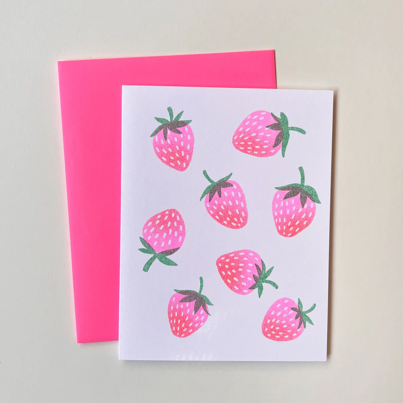 Strawberries Greeting Card