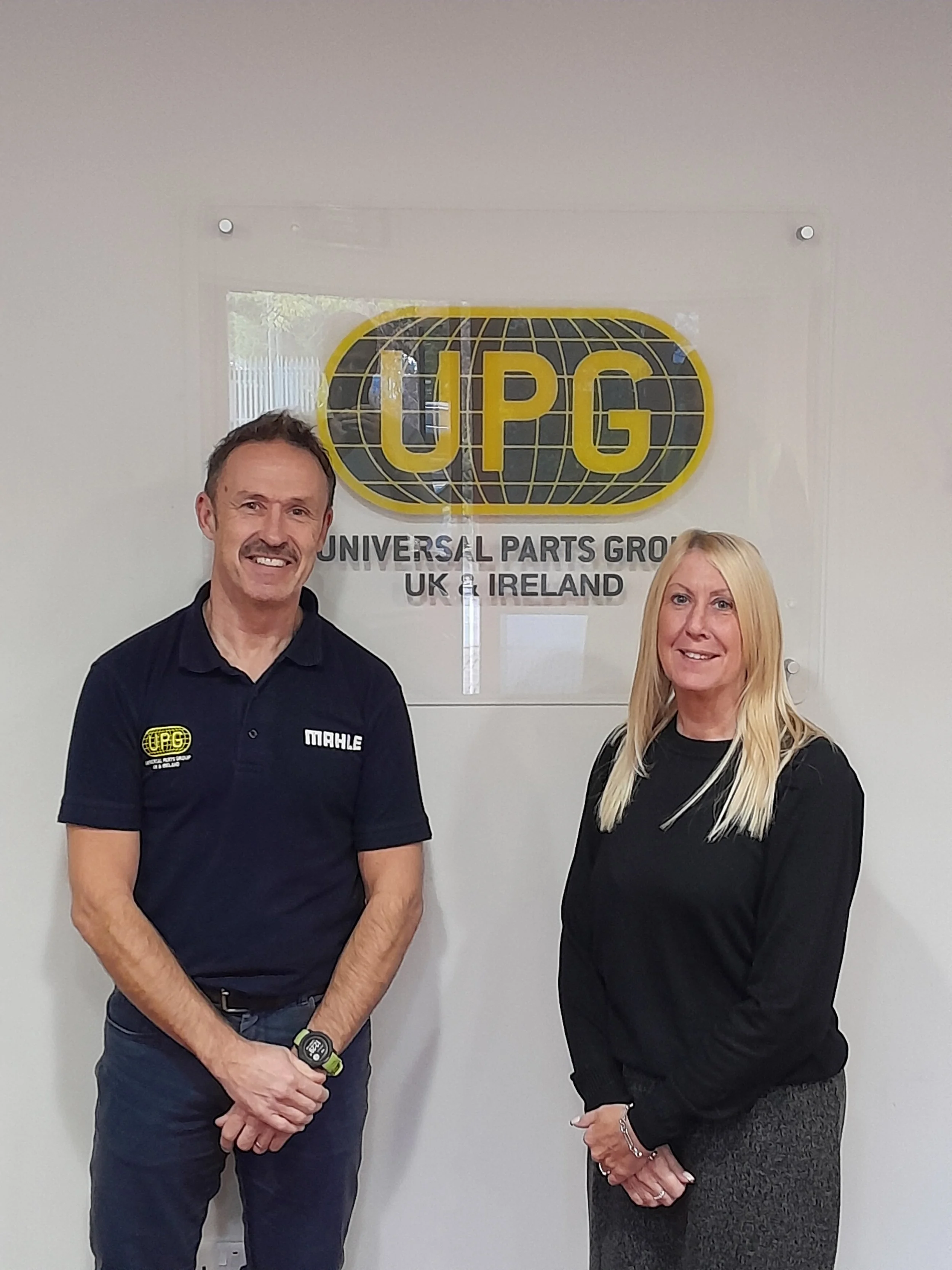 UPG is celebrating long-service milestones for Procurement Manager Ant Pickering and Senior Procurement Assistant Sarah Pugh