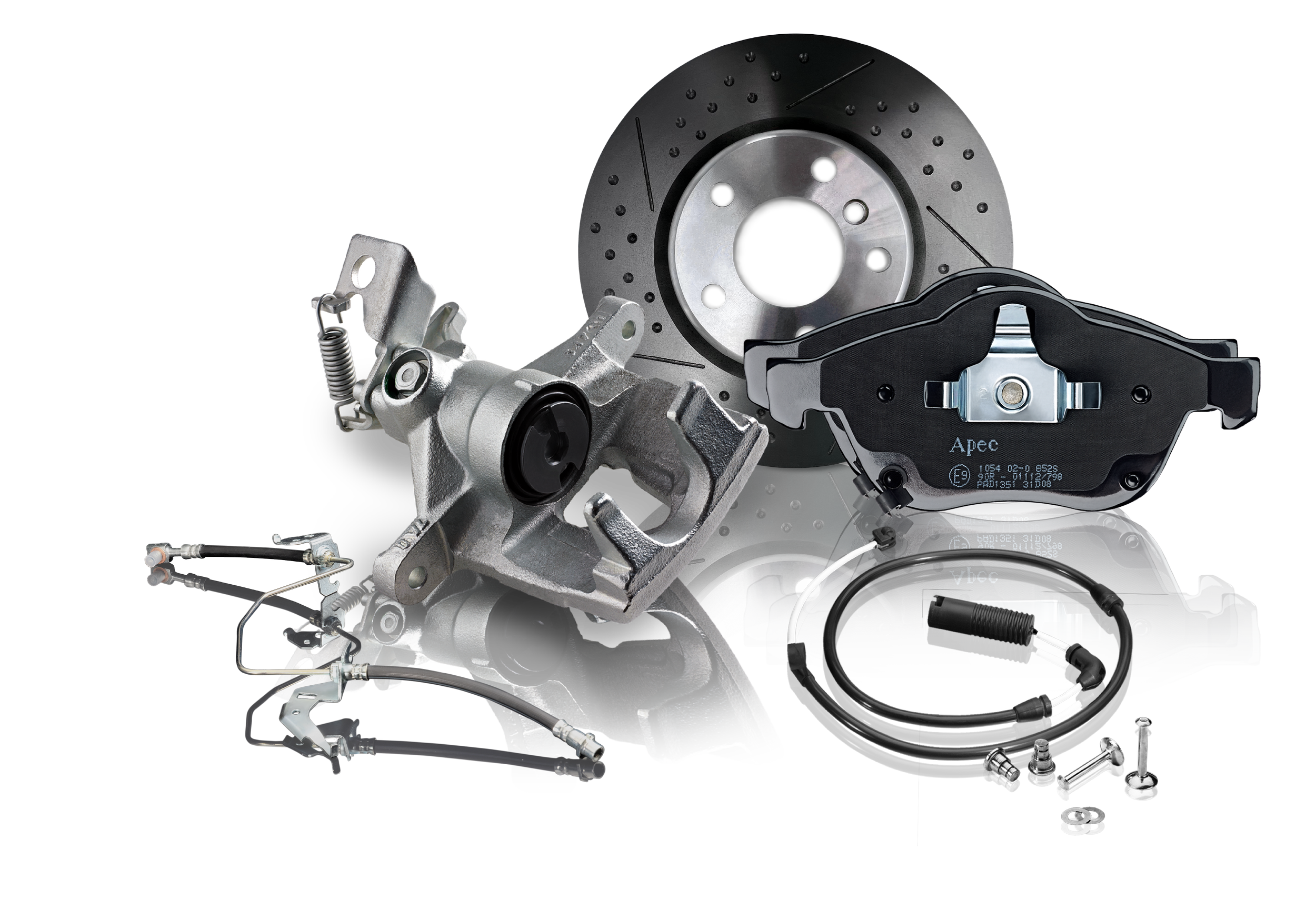 Apec Enhances Apec Red Braking Line with 64 New Premium Components ...