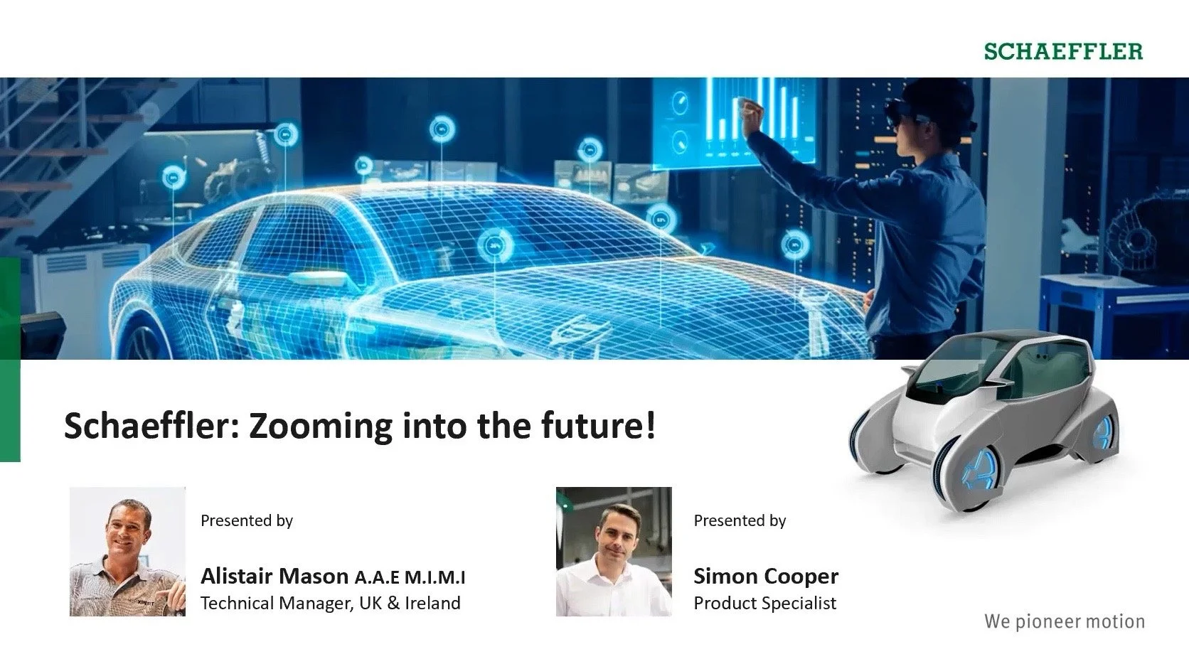 Schaeffler’s ‘Tea-break Training’ back in action!