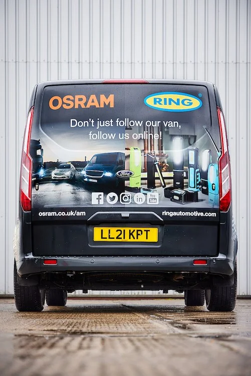 Ring and OSRAM’s new van hits the road!&nbsp;