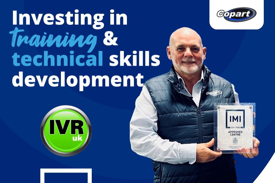Copart becomes IMI accredited EV training provider