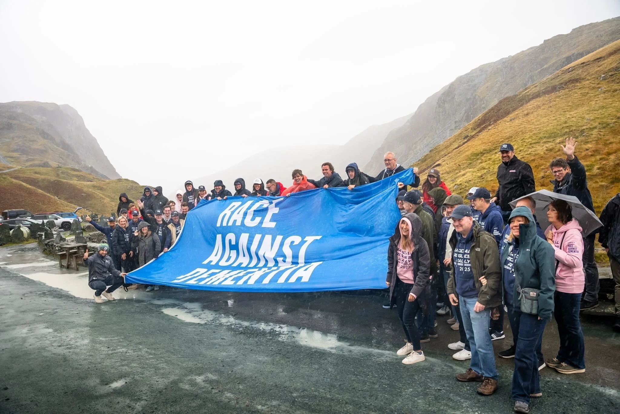 Radical Rogues Rally Powers Through Storm Amy — Raising Over £23,000 for Dementia Research