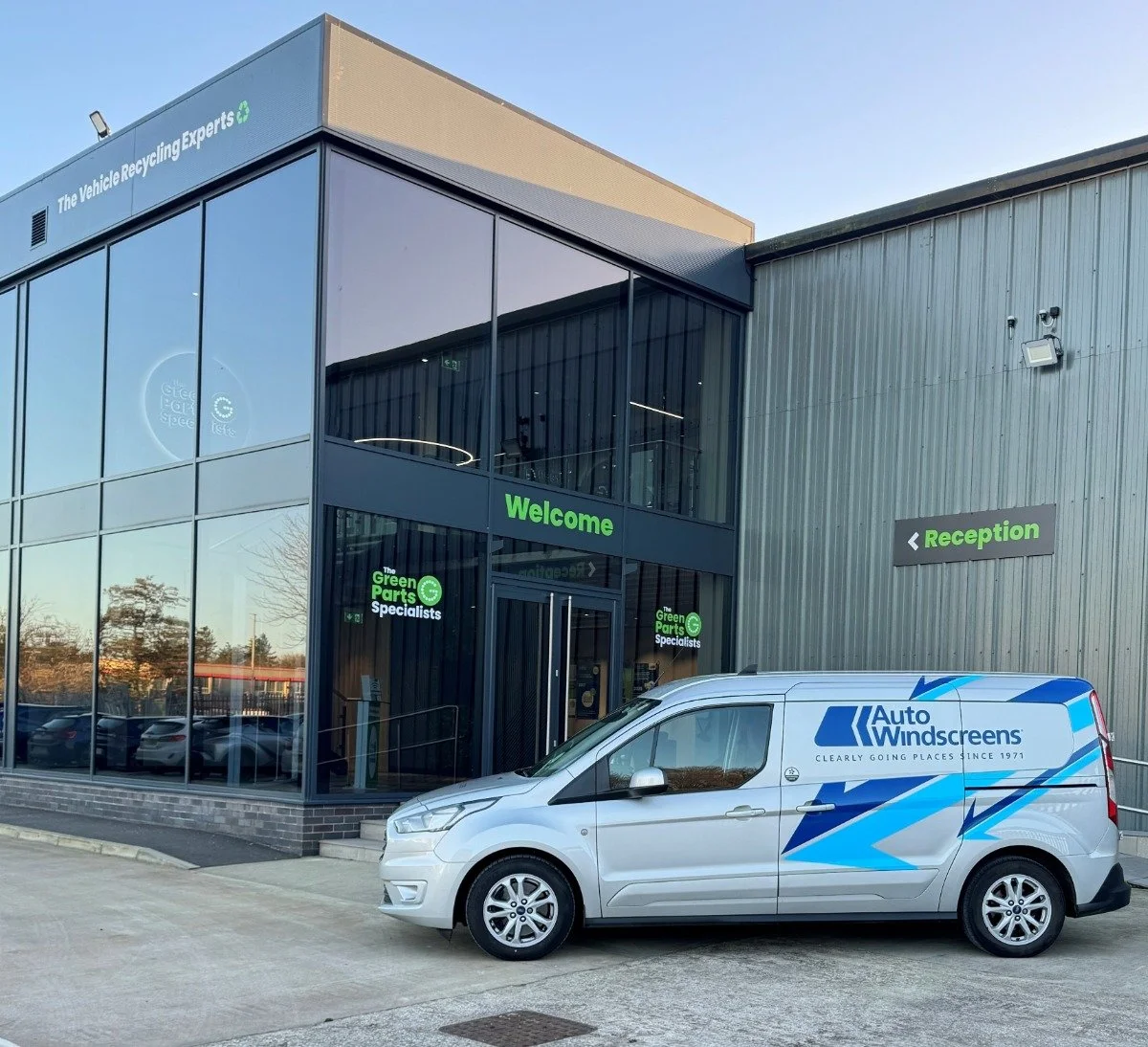 Auto Windscreens enables glass recycling through partnership with The Green Parts Specialists