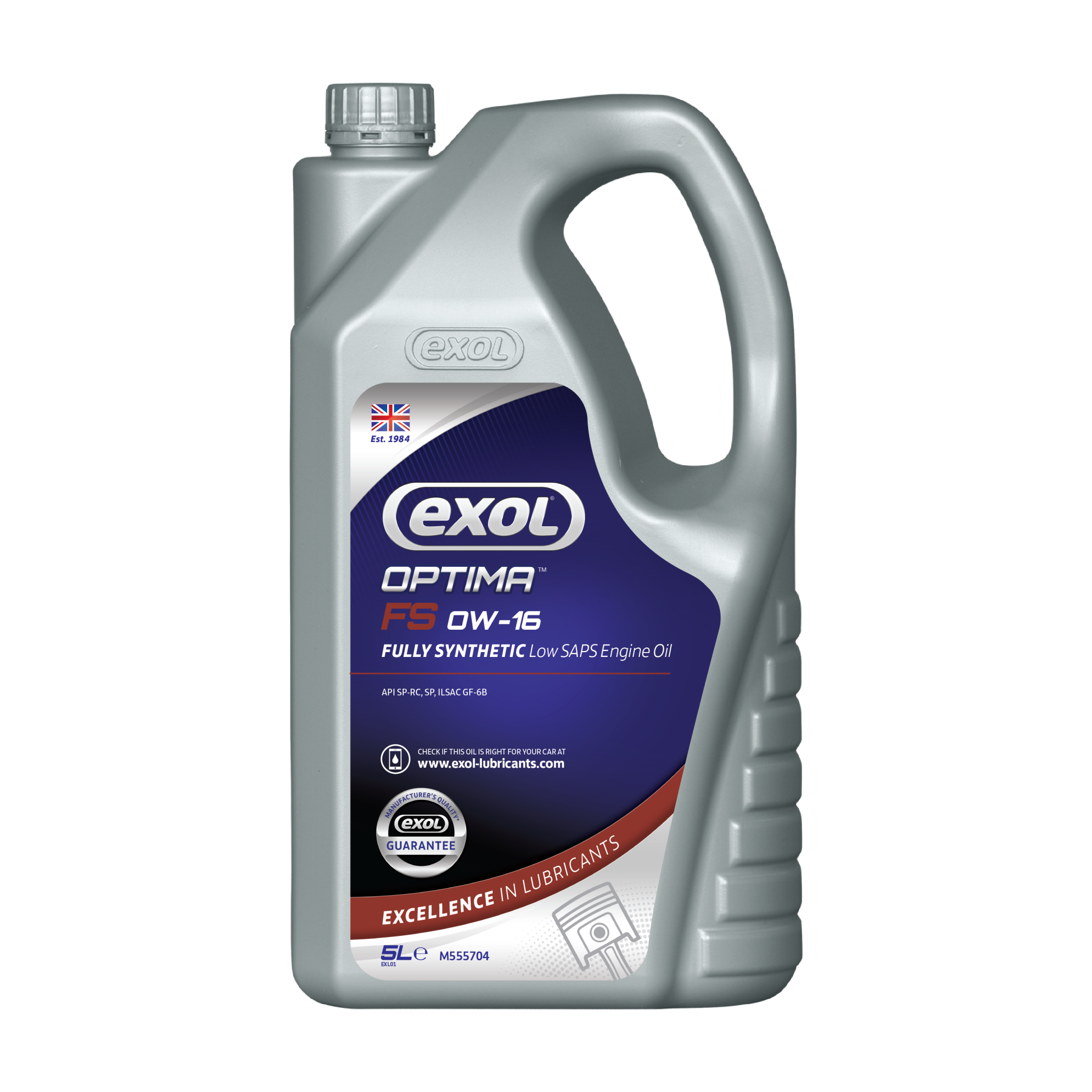 Exol Lubricants launches new-to-range Optima FS 0W-16