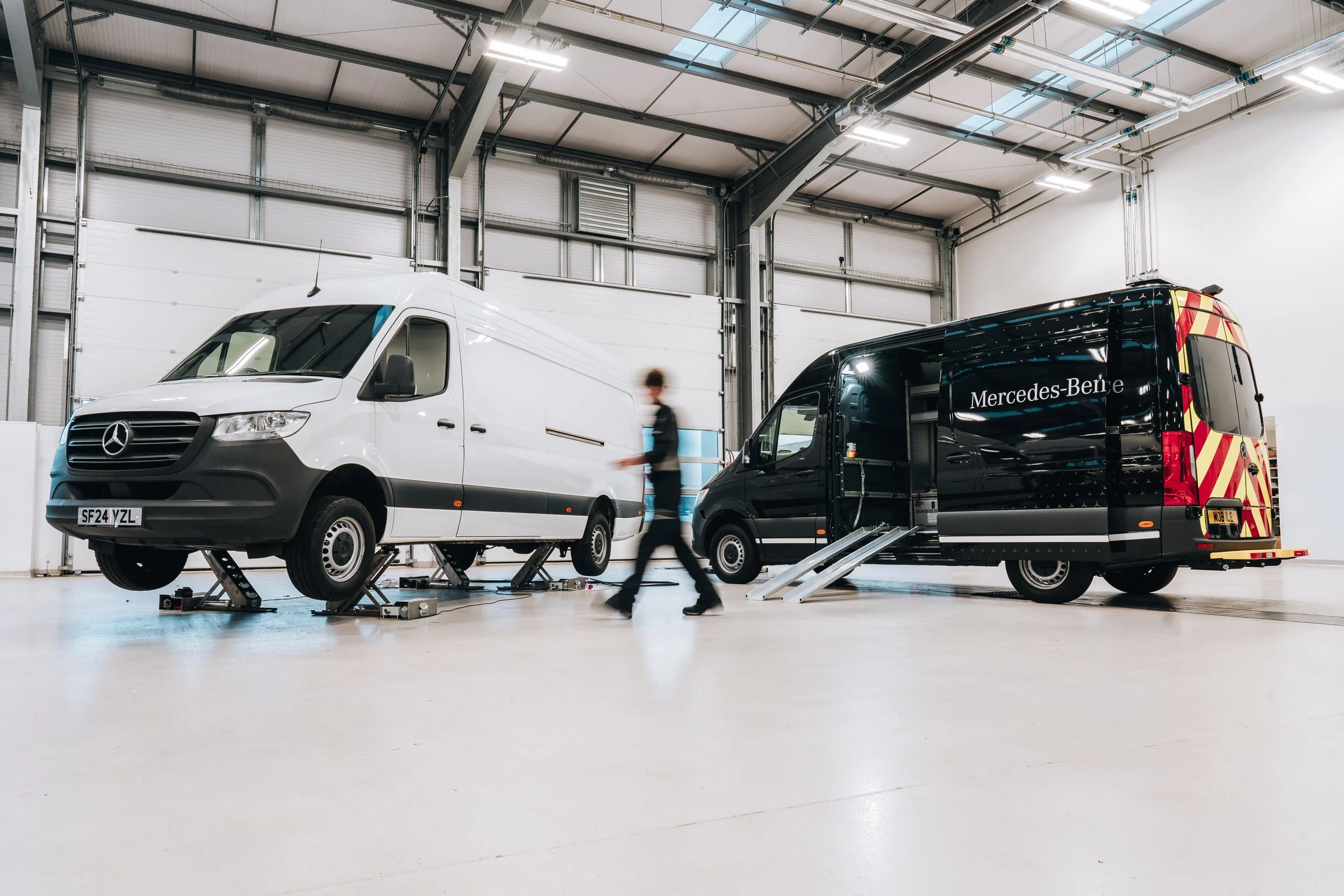 Mercedes-Benz Vans puts the workshop on wheels