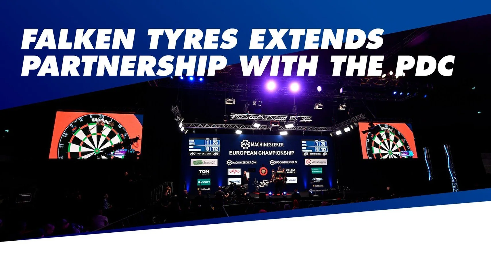 Falken Tyres extends partnership with the PDC
