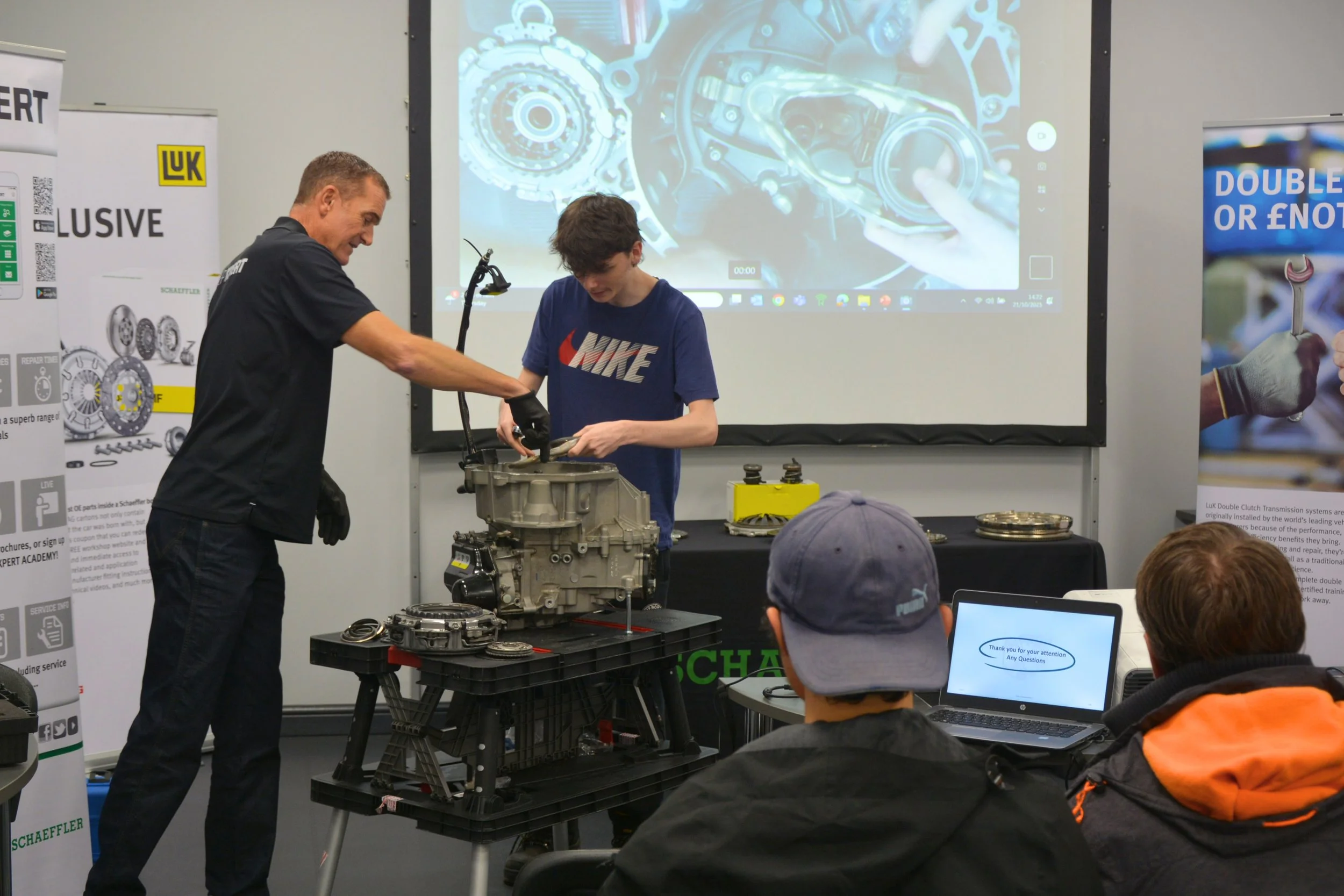 Schaeffler’s latest Wrenches &amp; Wisdom episode at Williams Garage