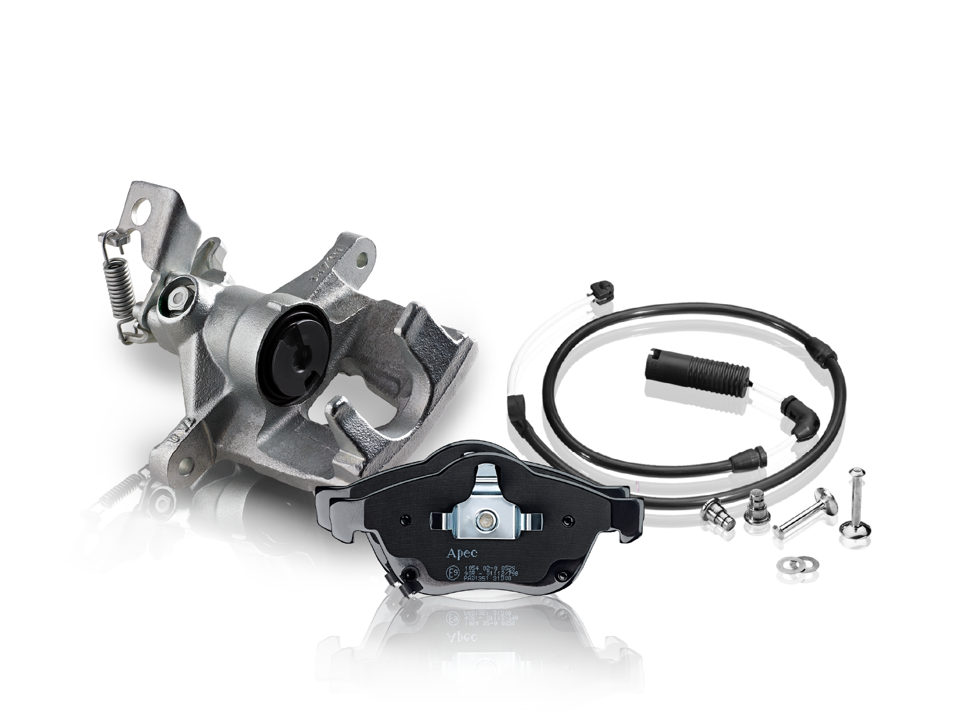 Apec Enhances Apec Red Braking Line with 109 New Premium Components