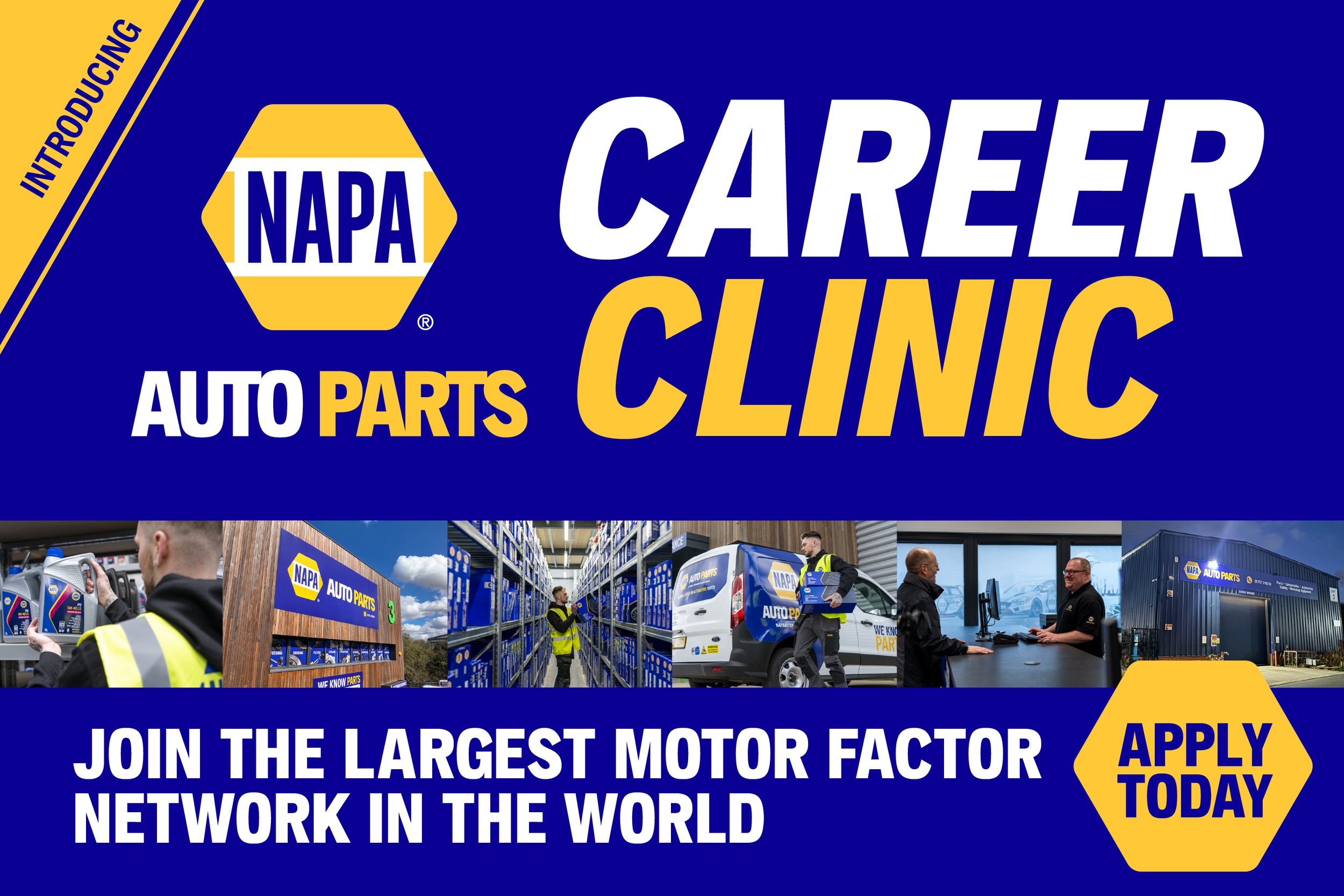NAPA Auto Parts Launches UK Recruitment Drive to Support Continued Growth