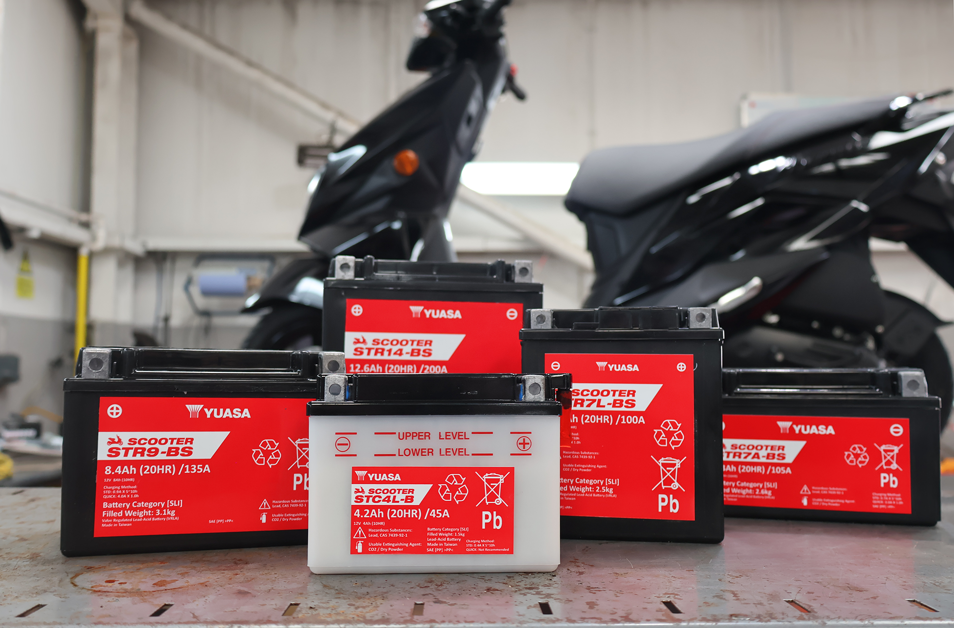 GS Yuasa launches new Yuasa Scooter Battery Range to power Europe’s two-wheeler market