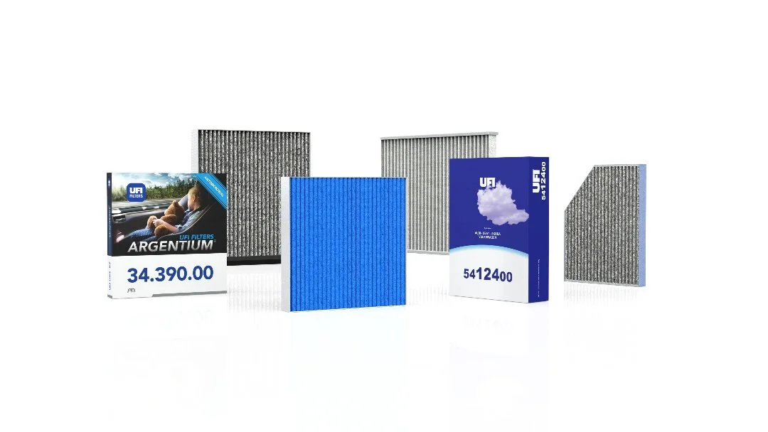 UFI’s cabin-filter range offers clean air across all vehicle categories