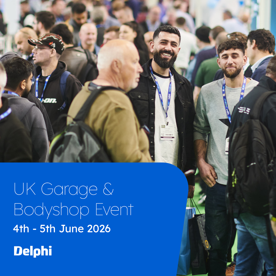 Delphi to showcase innovation and training at the UK Garage and Bodyshop