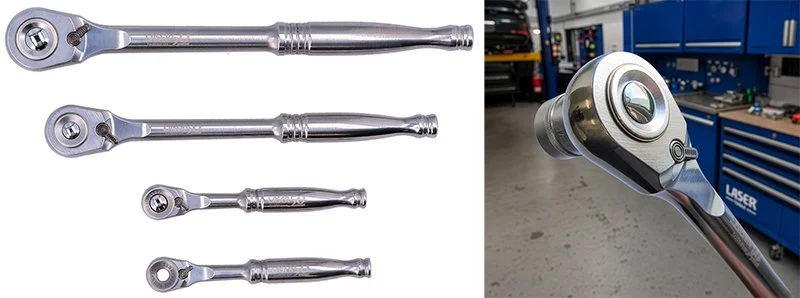 Laser Tools launches professional stainless steel ratchet set