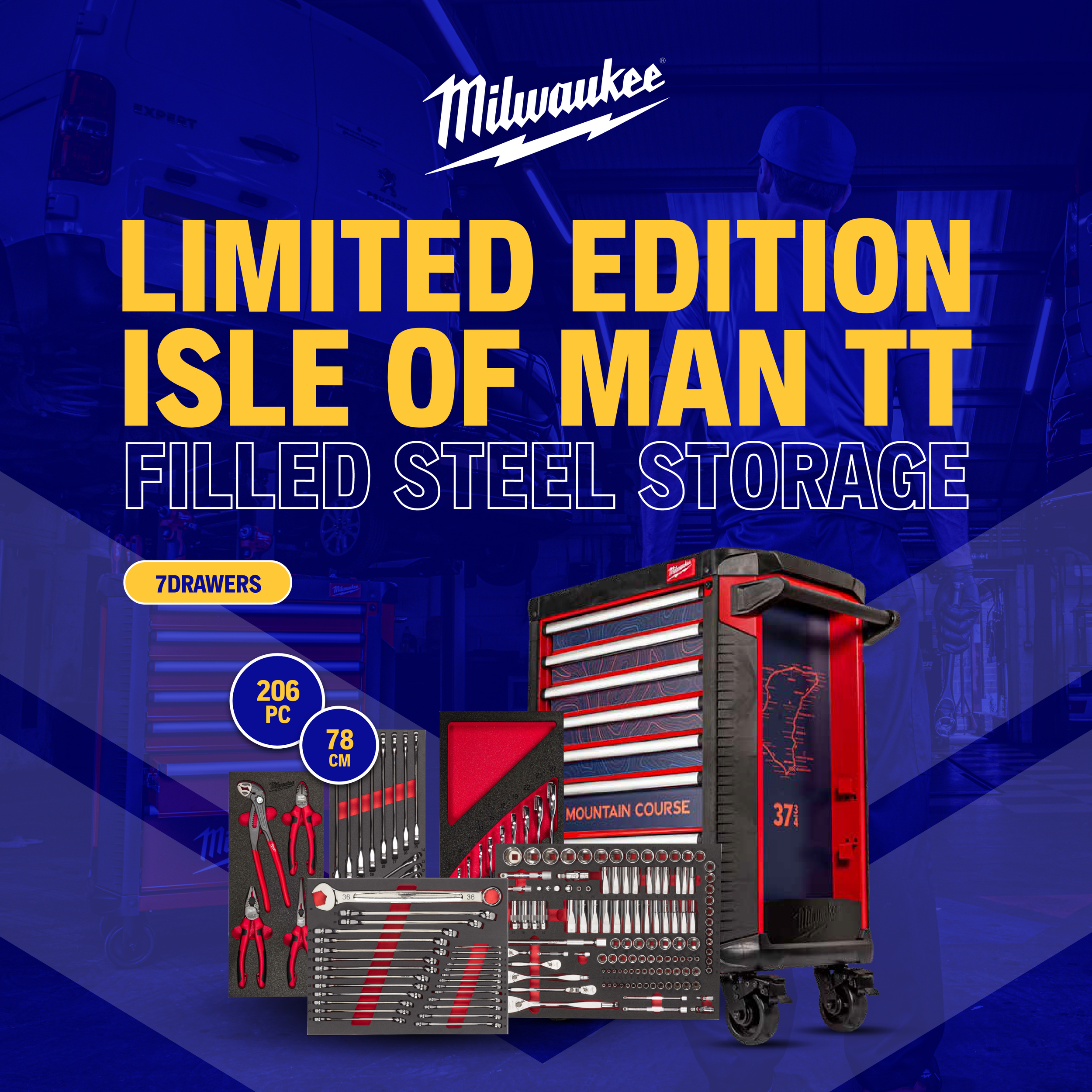 NAPA Auto Parts Launches Limited Edition Isle of Man TT Filled TOOLGUARD™ Toolbox