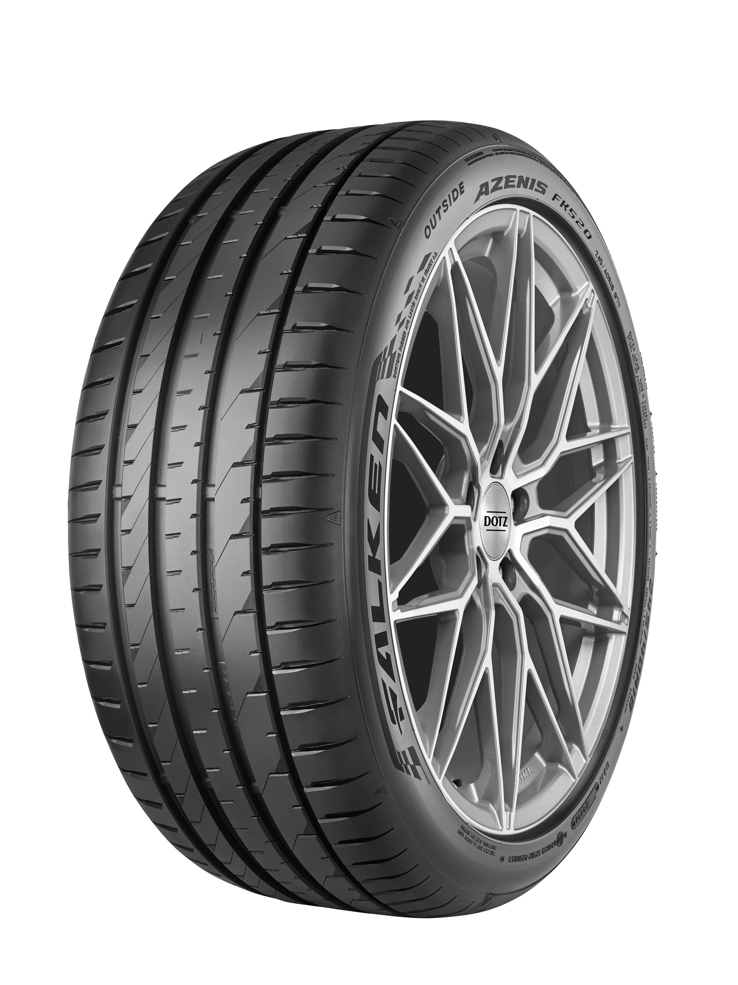 Falken engineers custom AZENIS FK520 (NG0) tyre for the Porsche Cayenne Electric