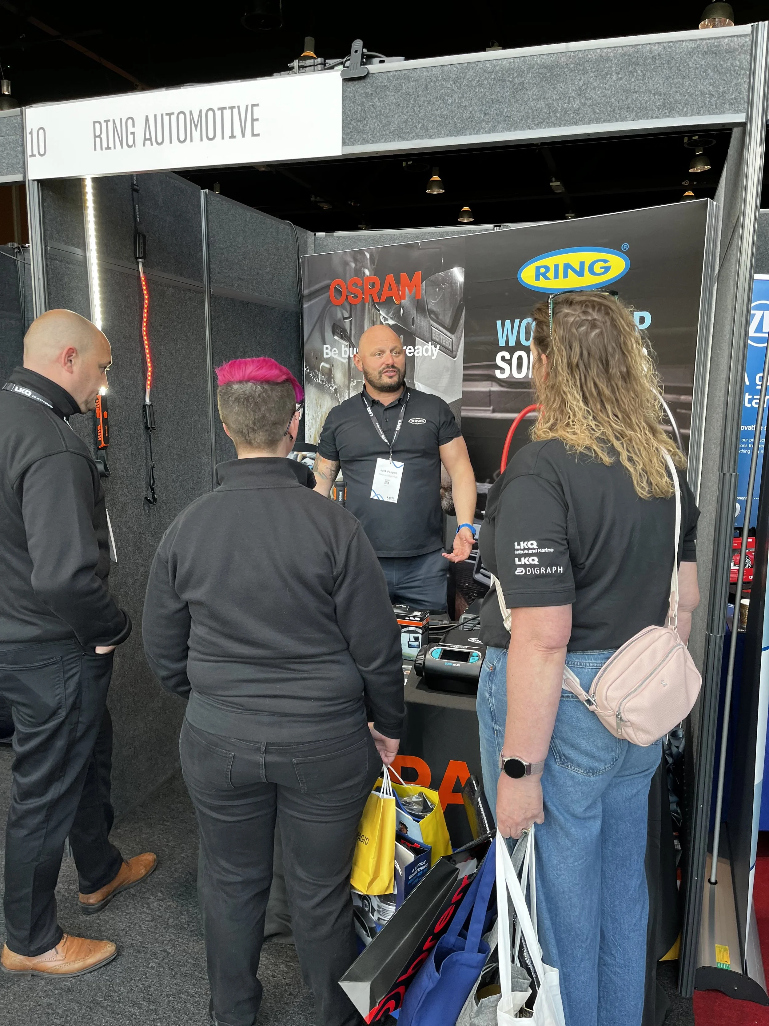 Ring and OSRAM celebrate success at LKQ Connect Roadshows