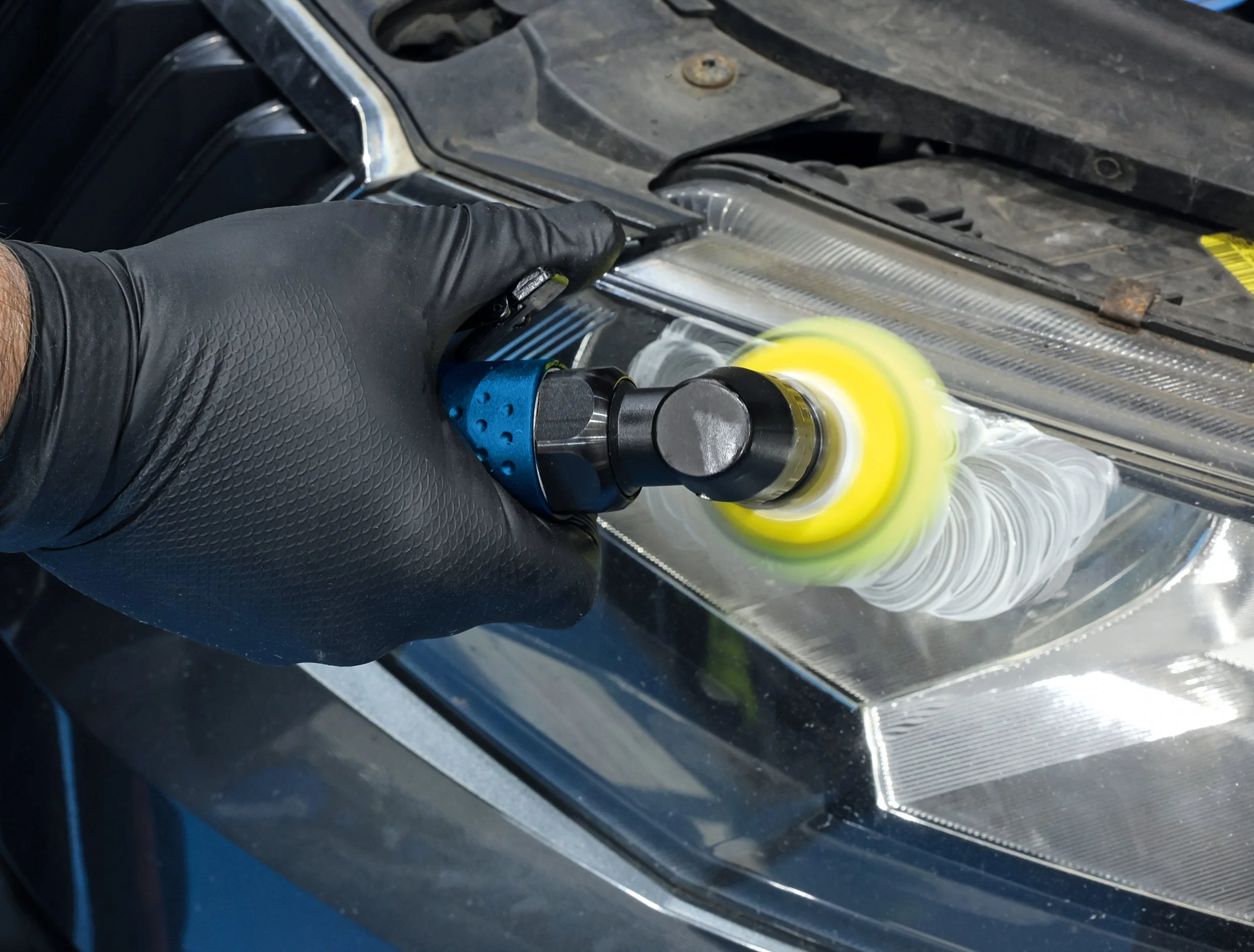 Compact mini angle polisher joins Laser Tools’ 50th anniversary range