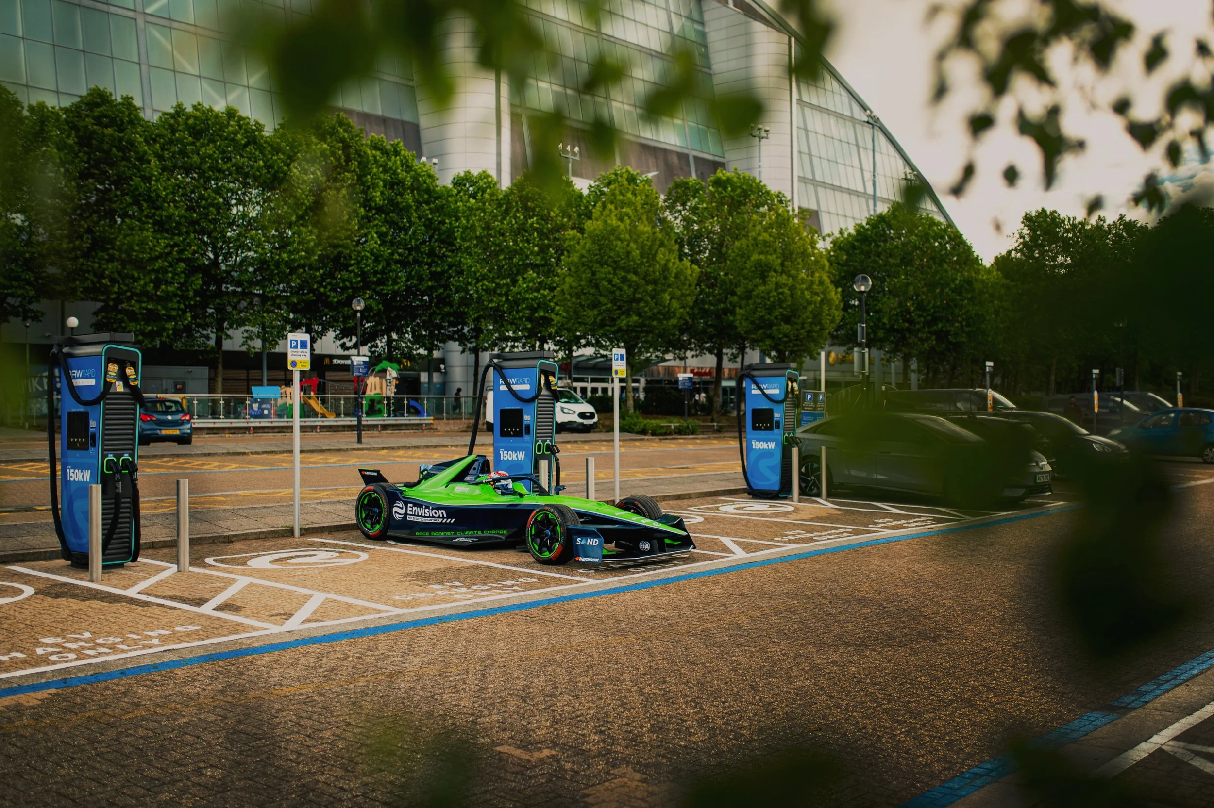 RAW Charging partners with Envision Racing to power team operations with fast charging at Silverstone