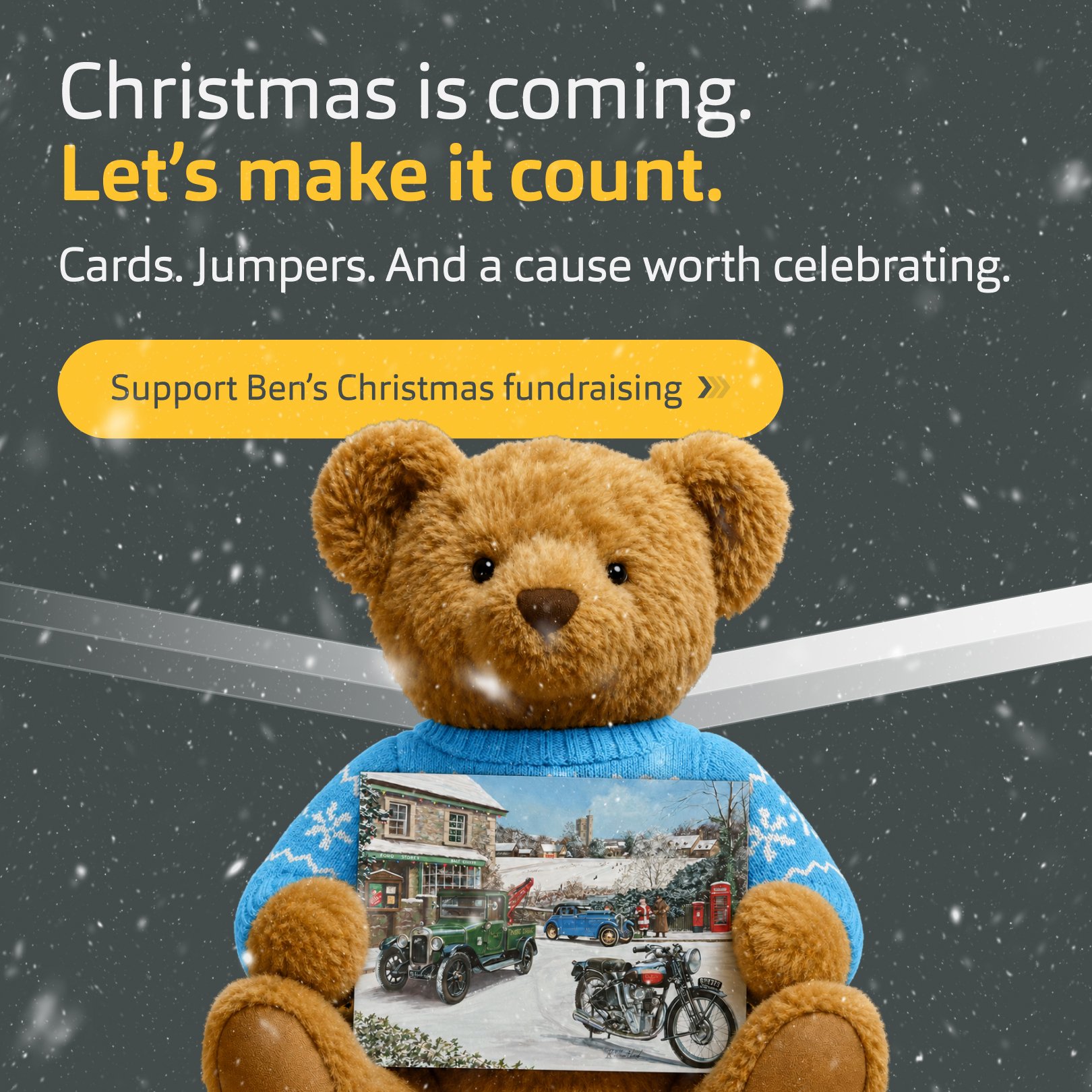 Ben calls on community to knit together and spread Christmas cheer this festive season